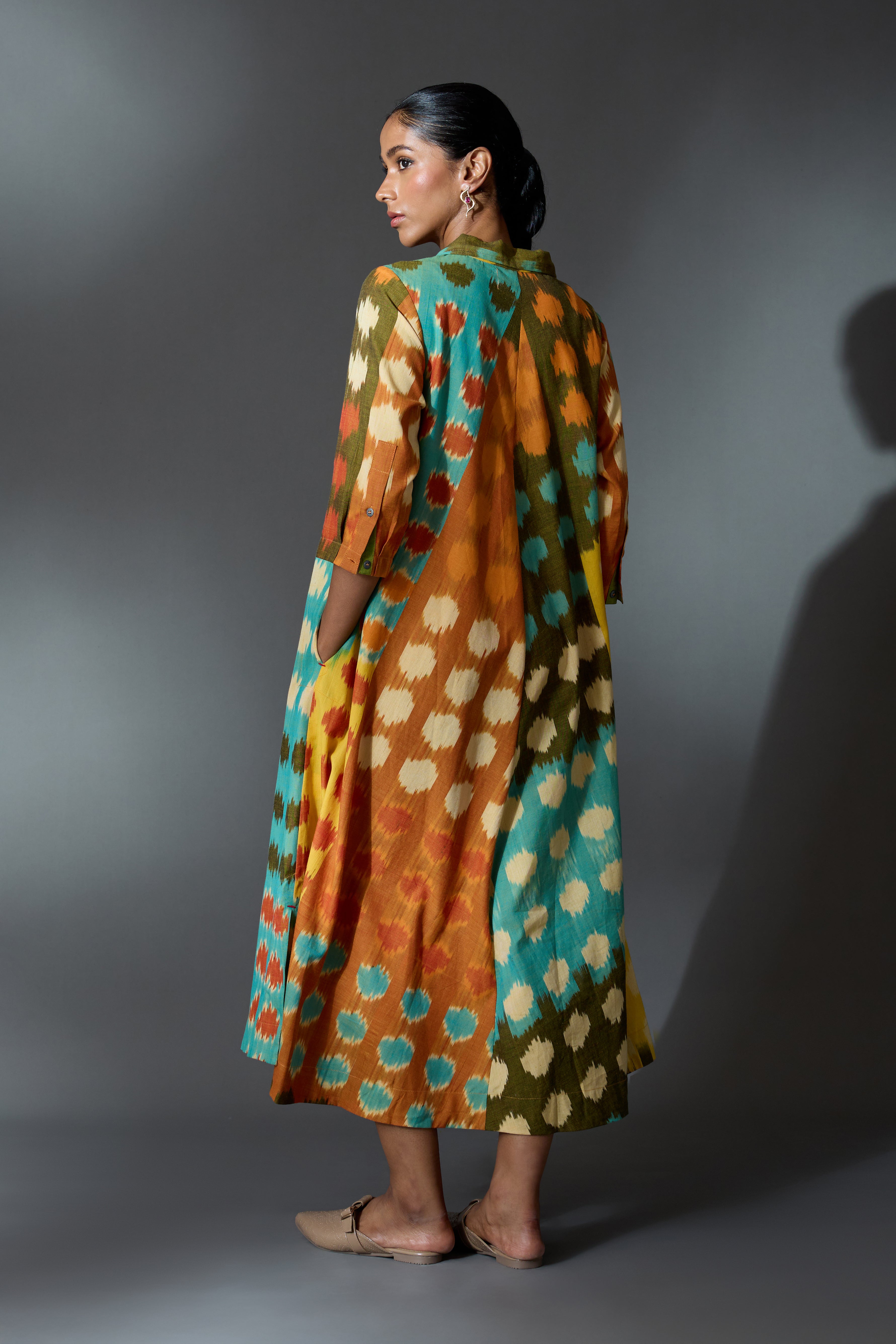 TUNE COLLARED MAXI