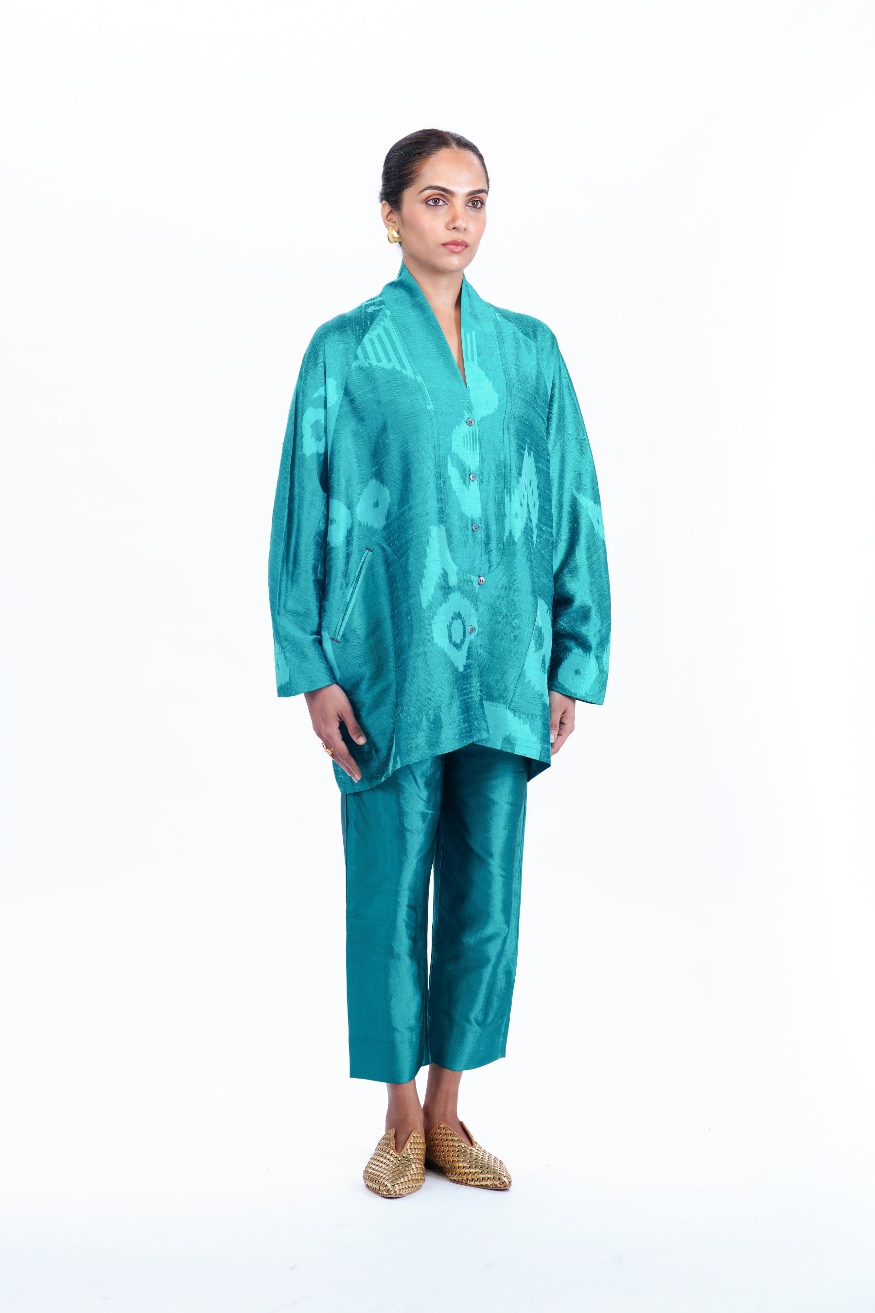 TURQUOISE ANTIFIT CO-ORD