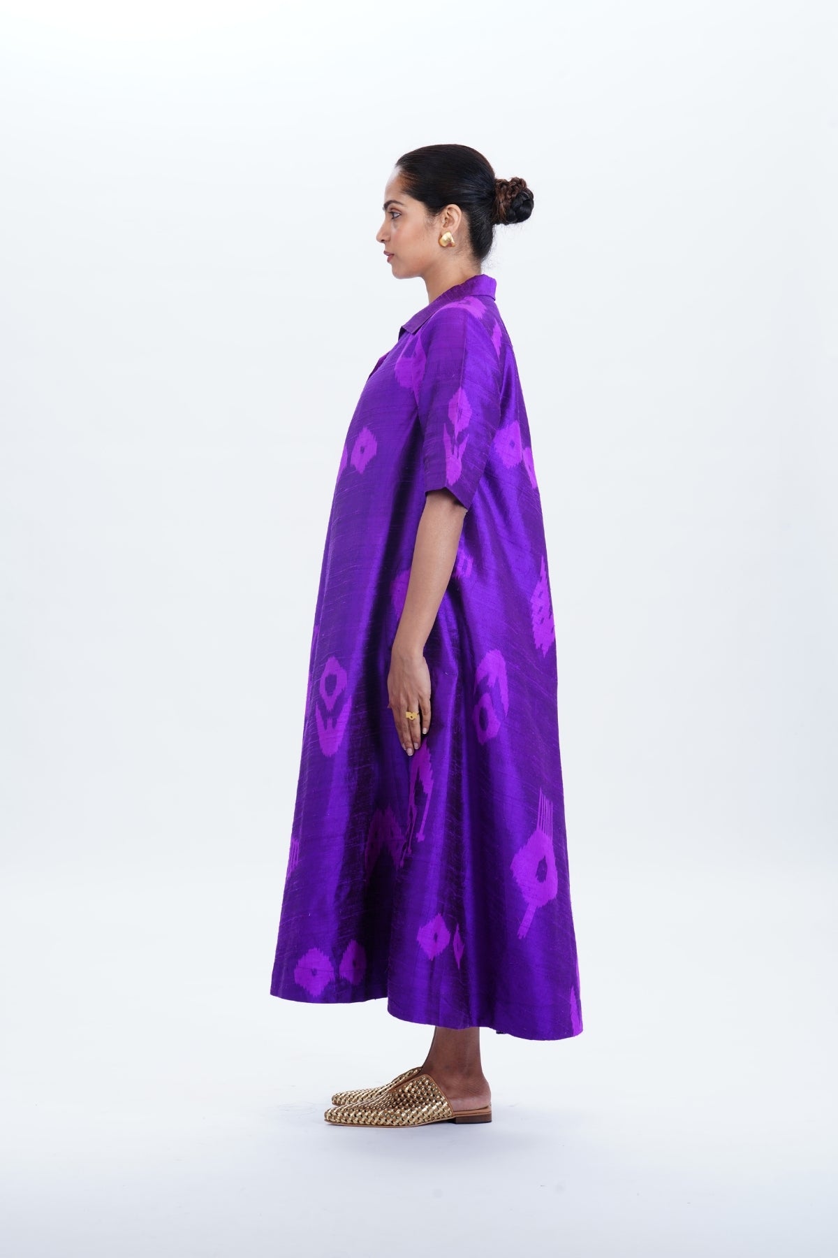 AMETHYST COLLARED MAXI