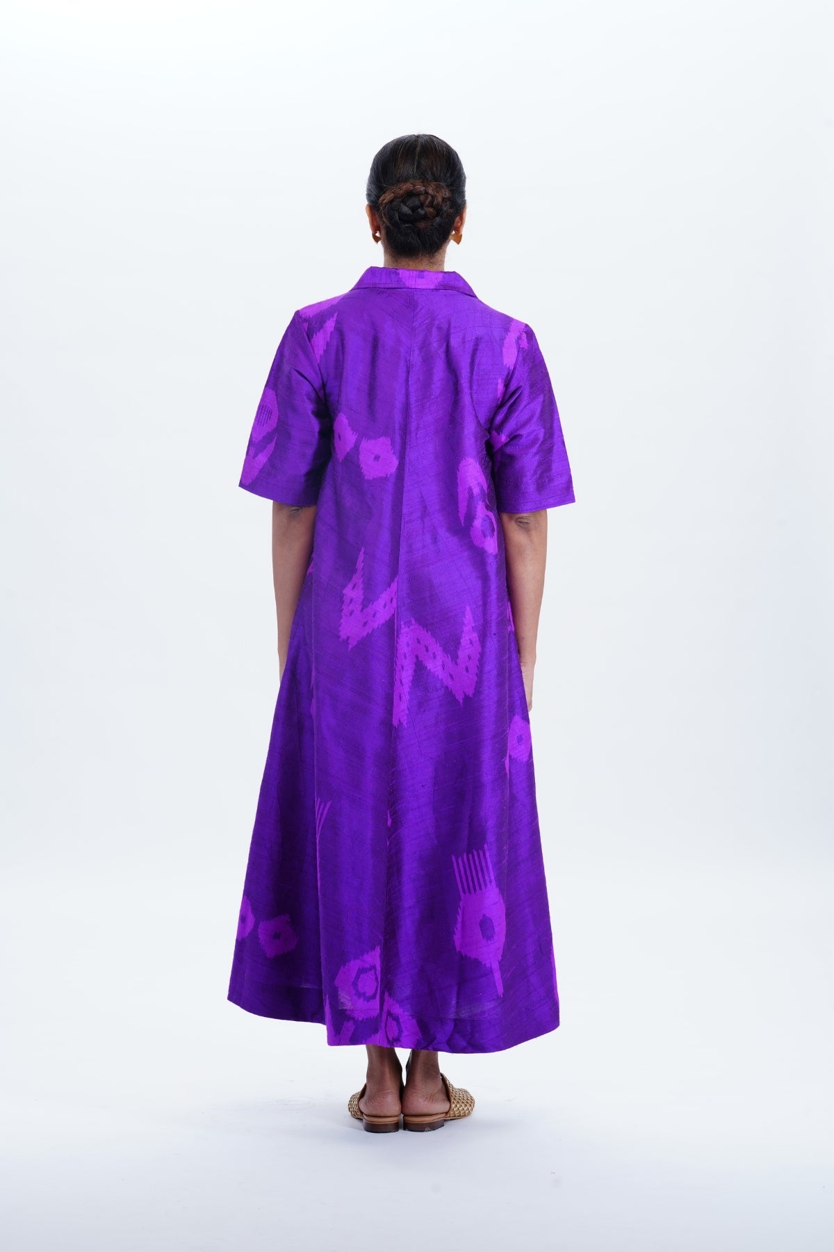 AMETHYST COLLARED MAXI