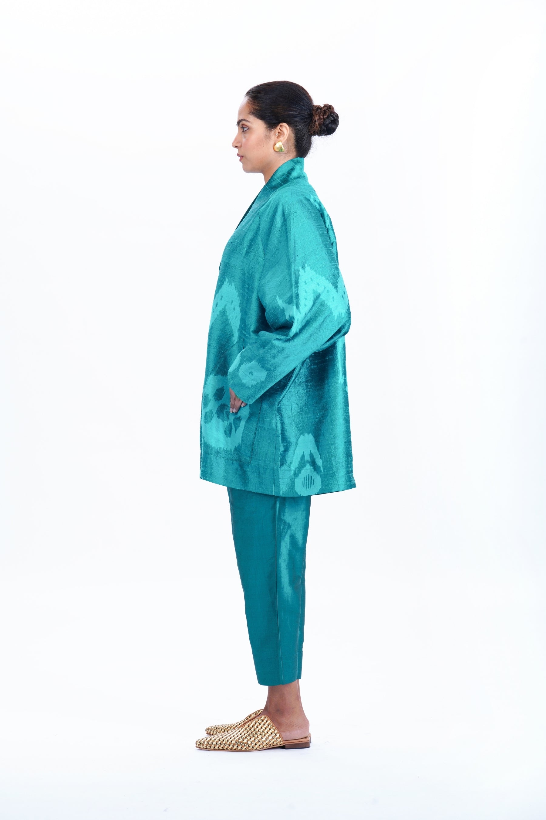 TURQUOISE ANTIFIT TUNIC
