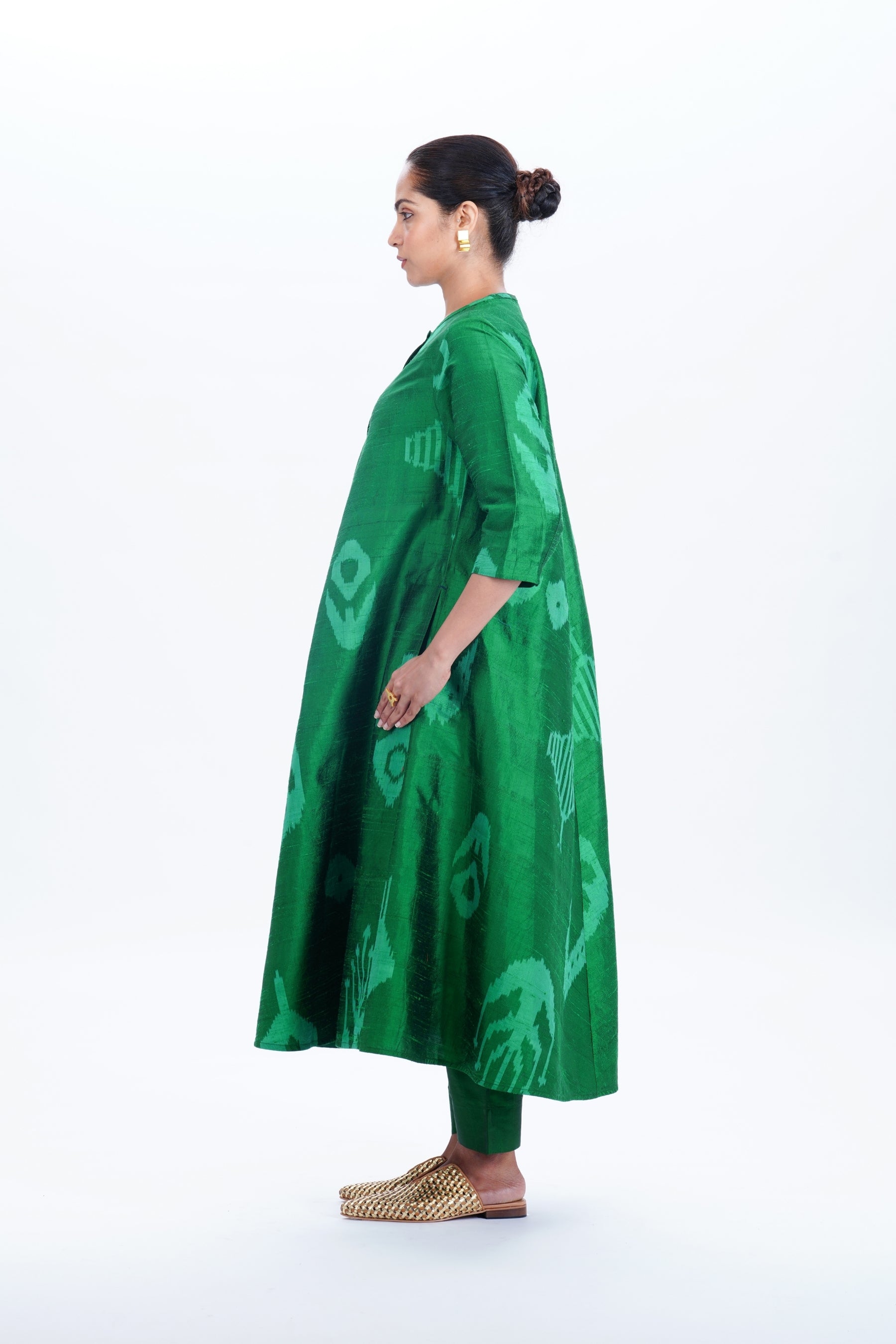 EMERALD BIAS BUTTON CO-ORD