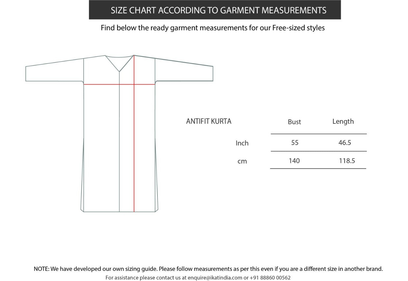KESAR ANTIFIT KURTA
