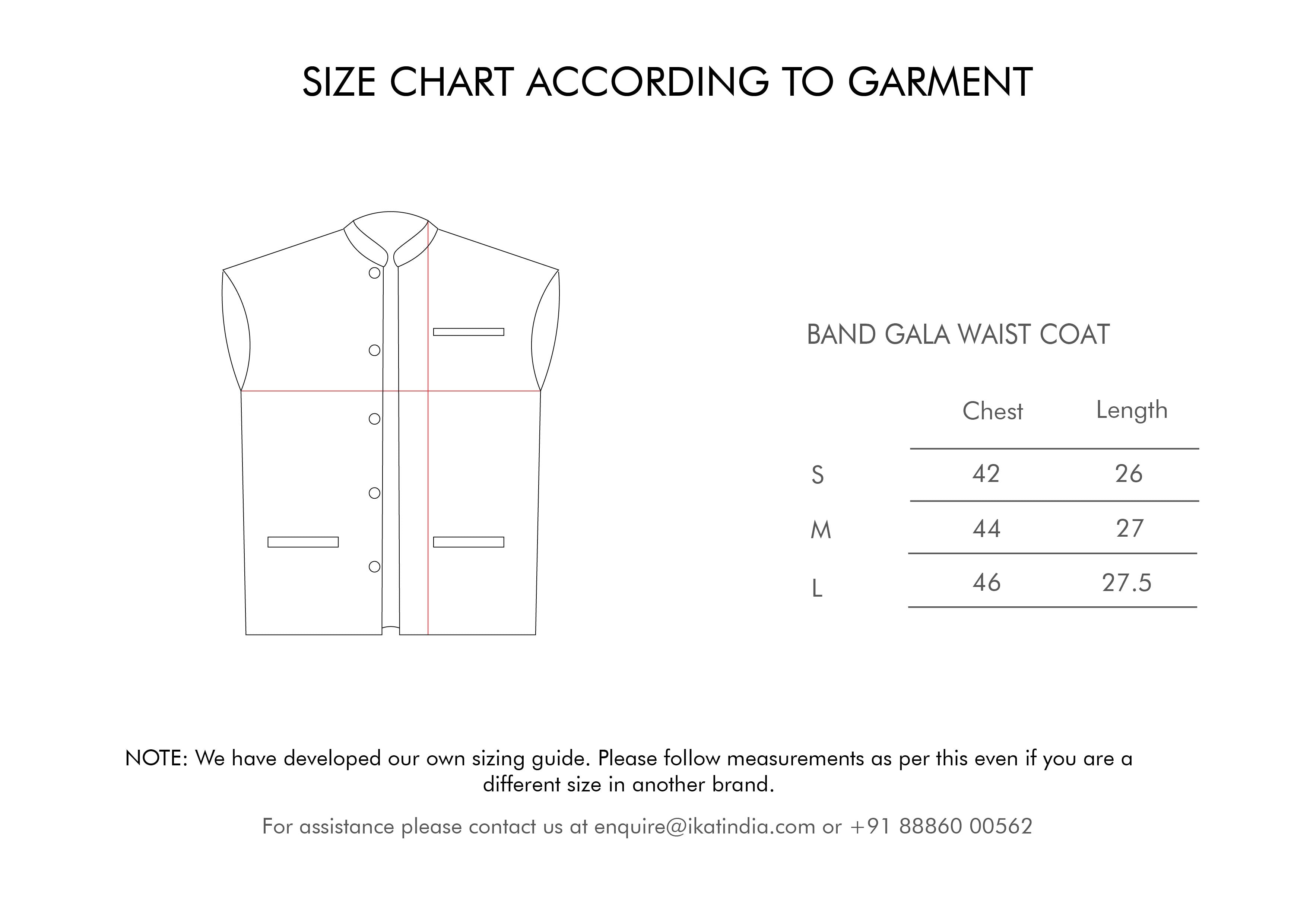 MIRAGE BAND-COLLAR WAIST COAT