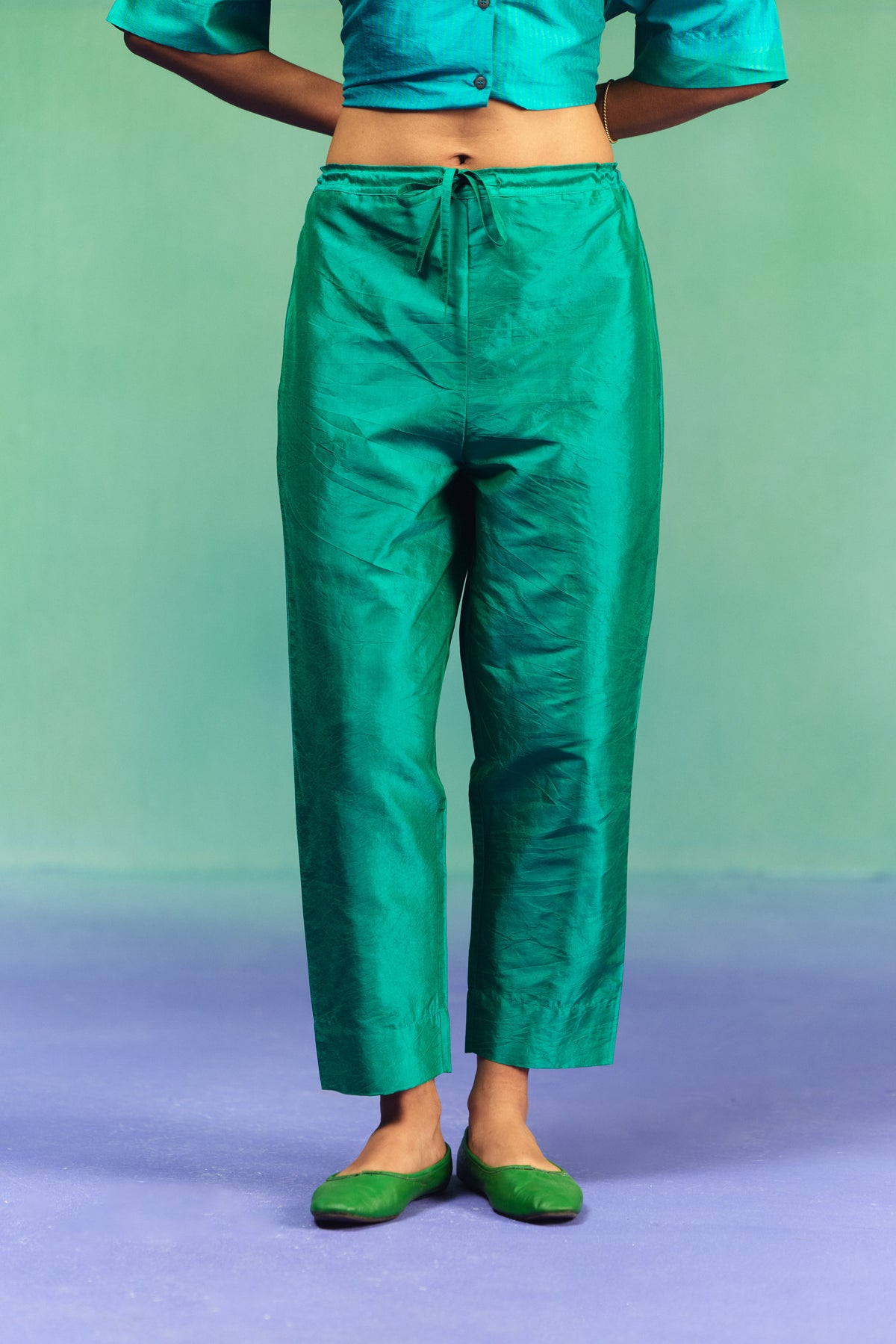 AKASA CROP SHIRT CO-ORD
