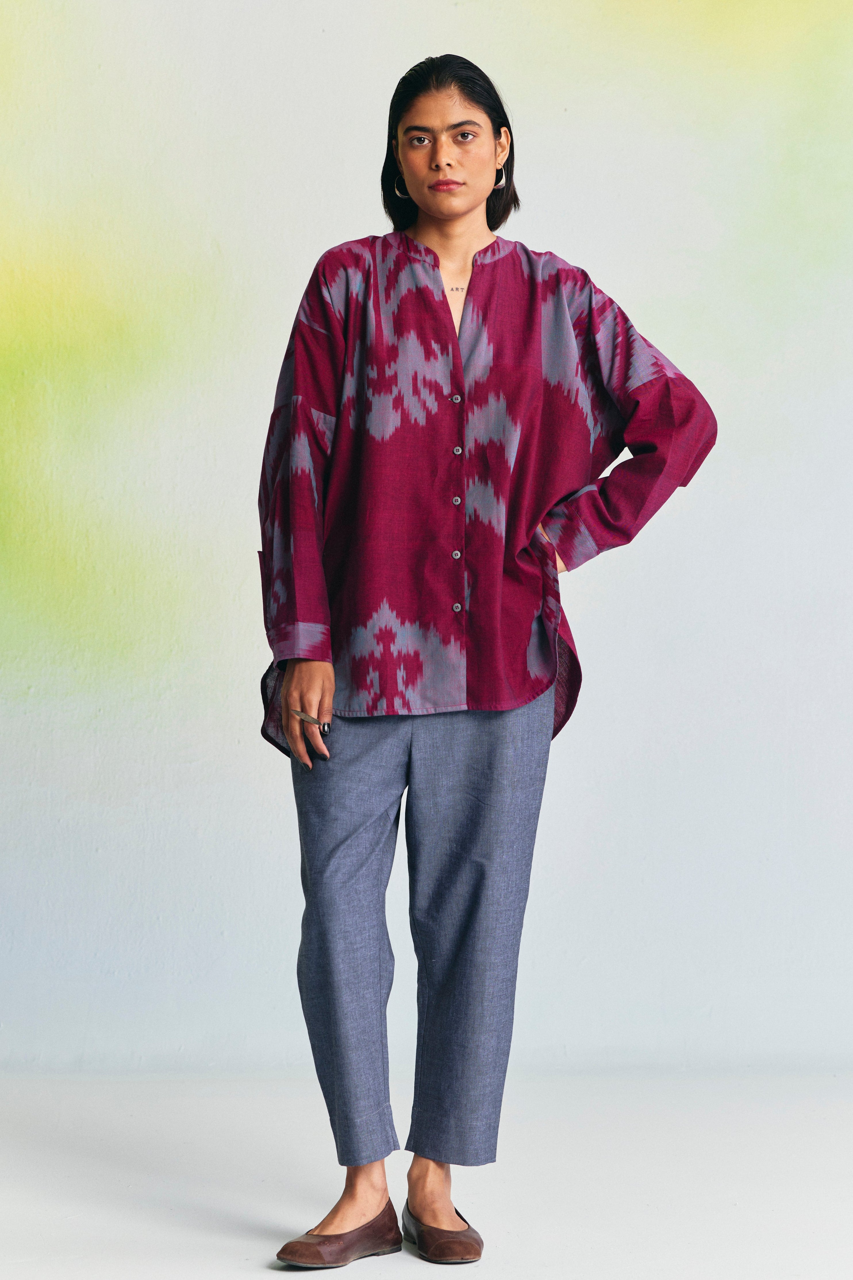 TYRIAN RELAXED SHIRT