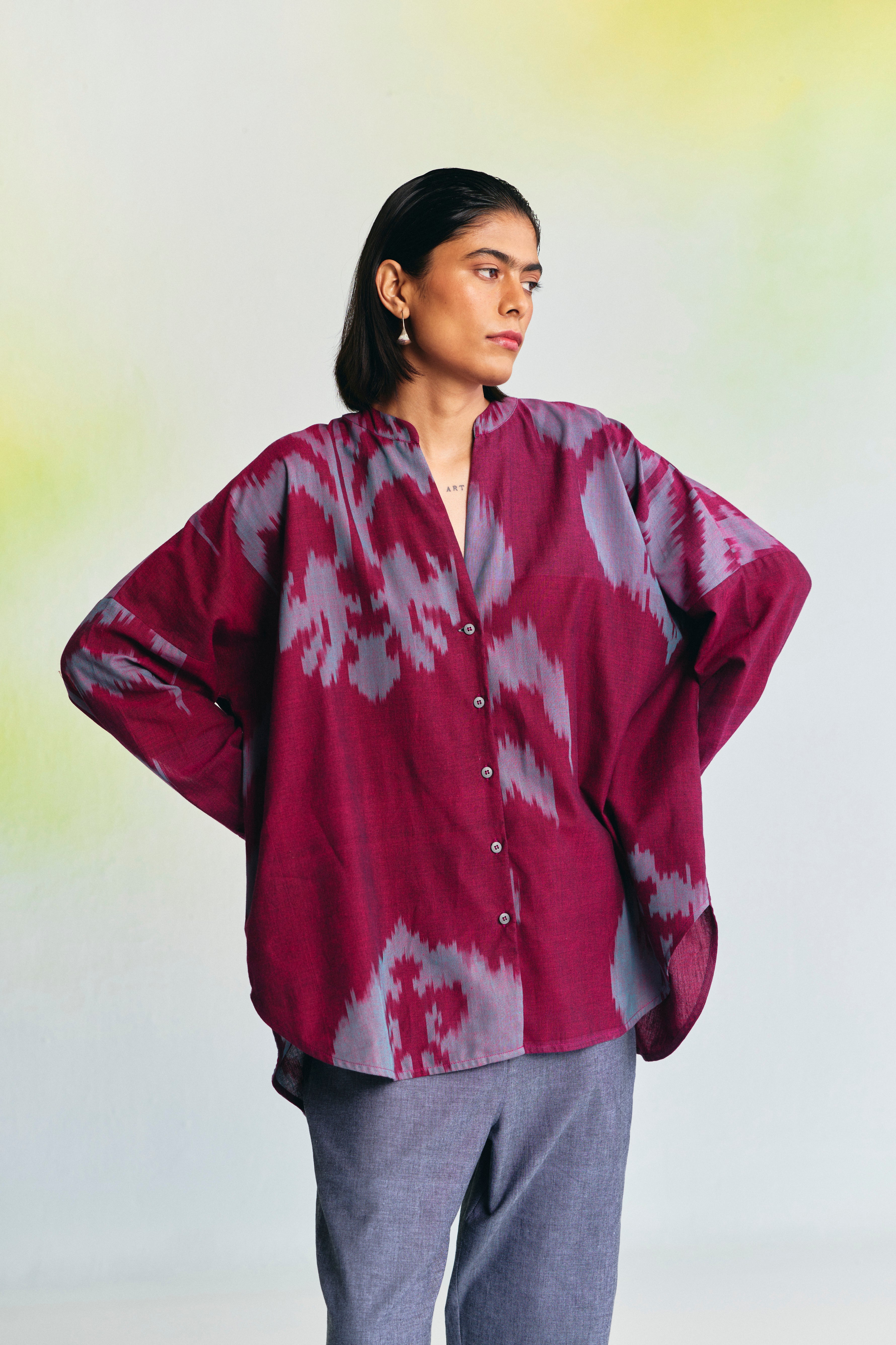 TYRIAN RELAXED SHIRT