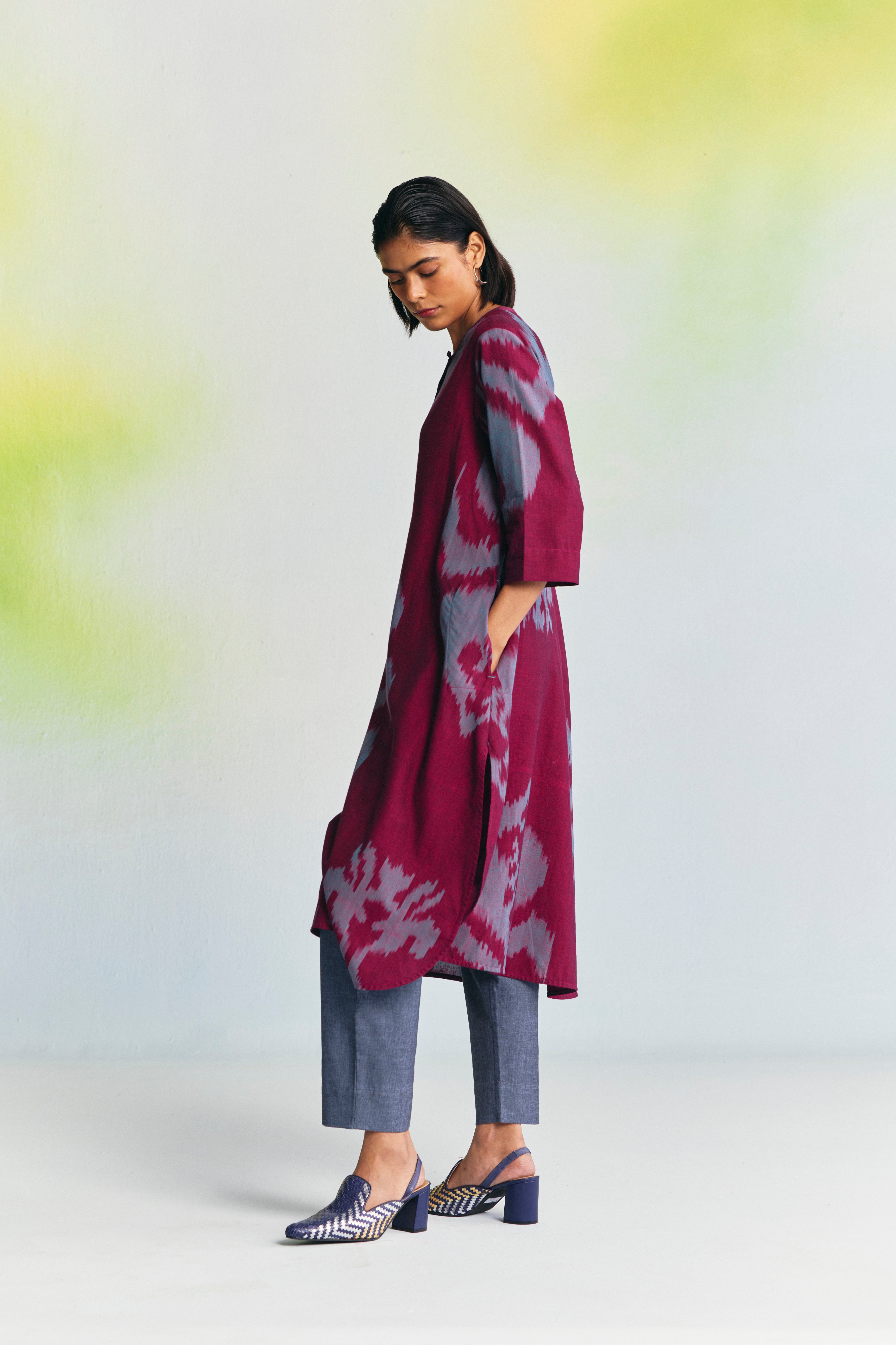 TYRIAN YOKE KURTA CO-ORD