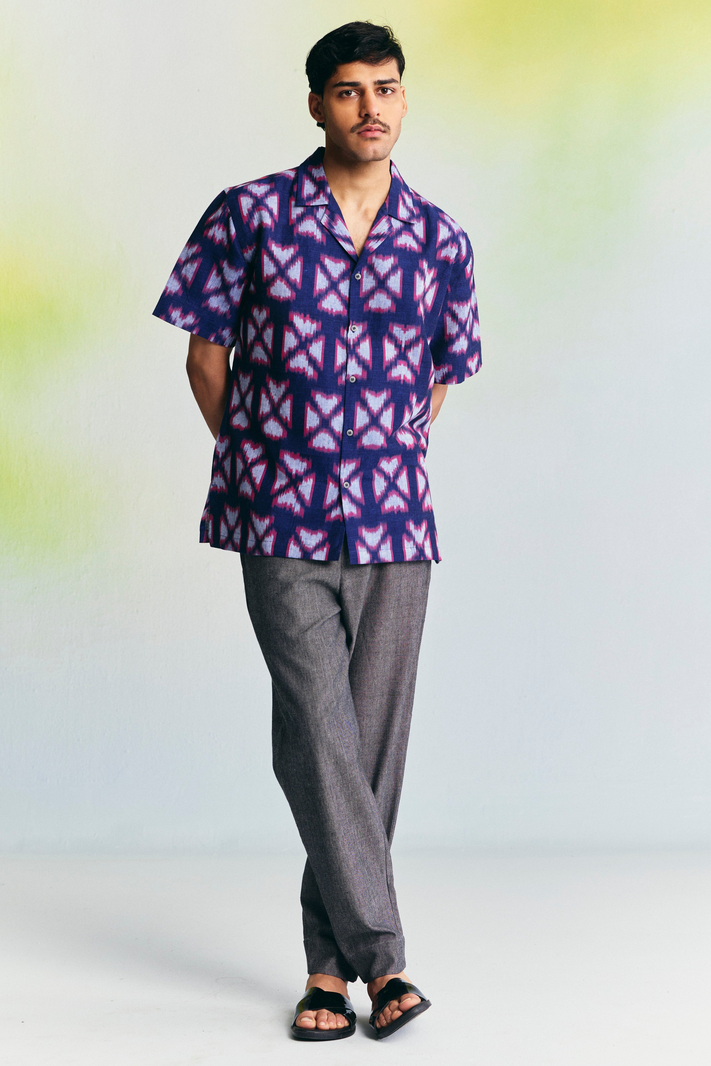 MAGMA LINEN RESORT SHIRT