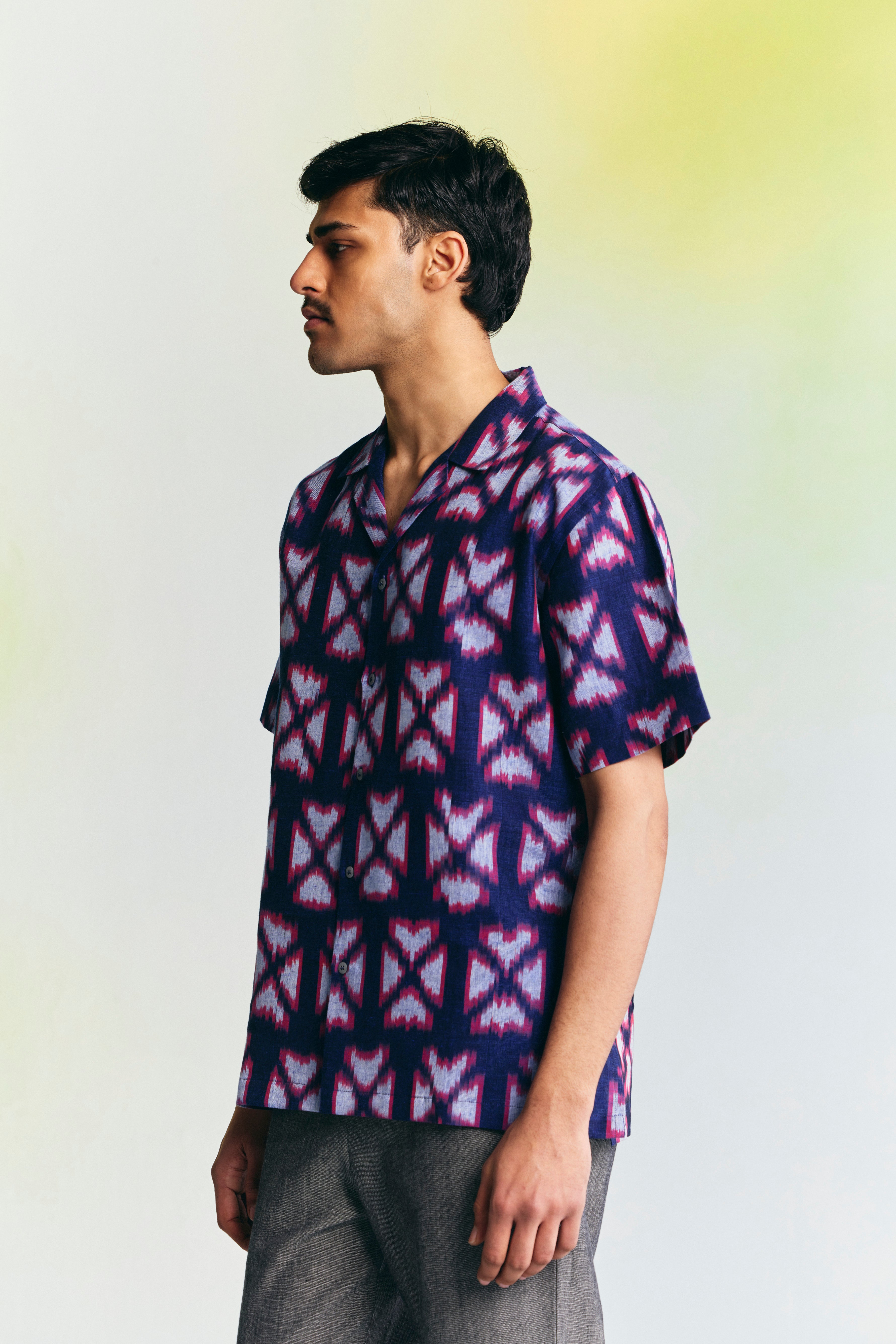MAGMA LINEN RESORT SHIRT