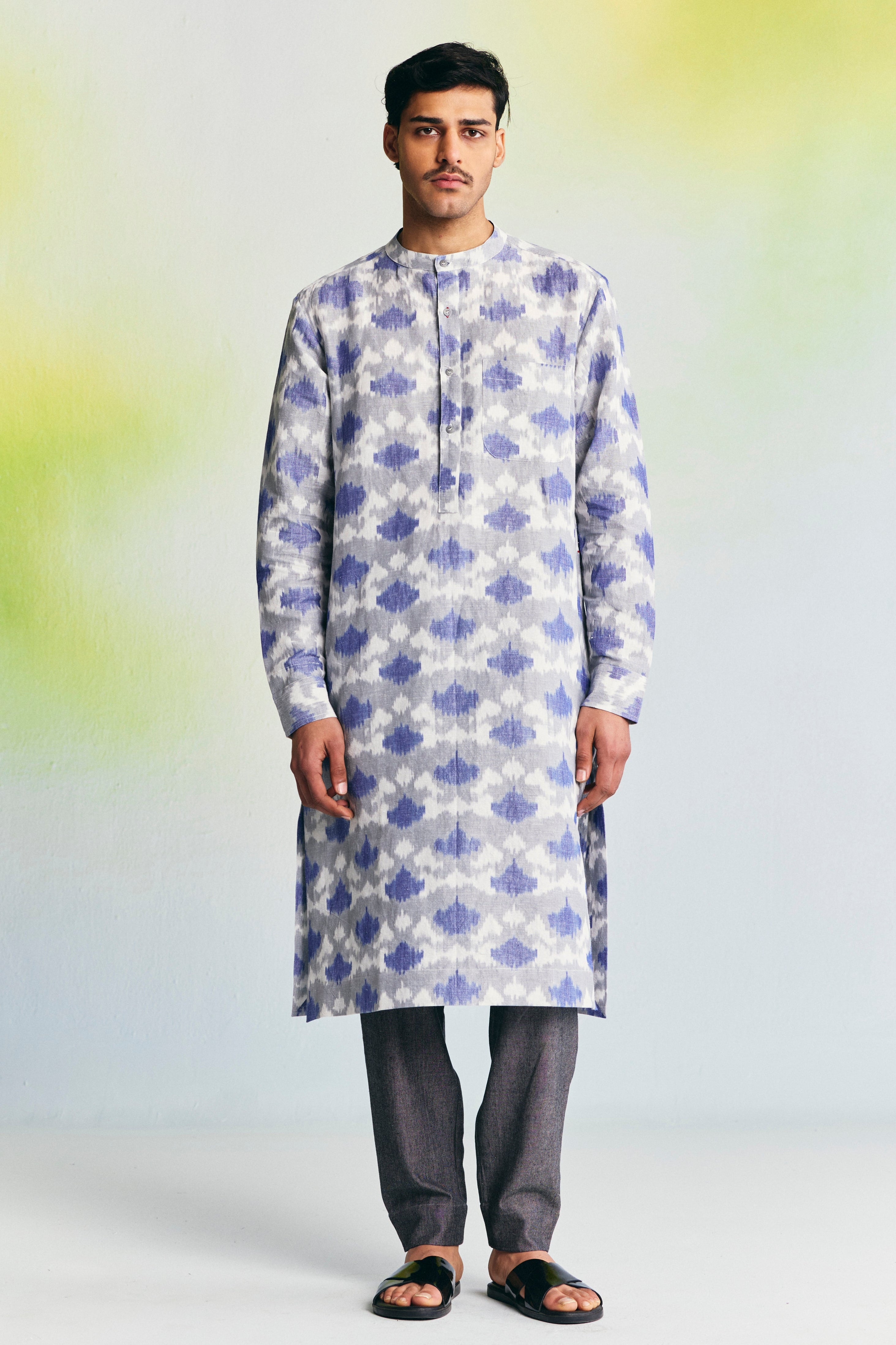 DRIFT LINEN KURTA