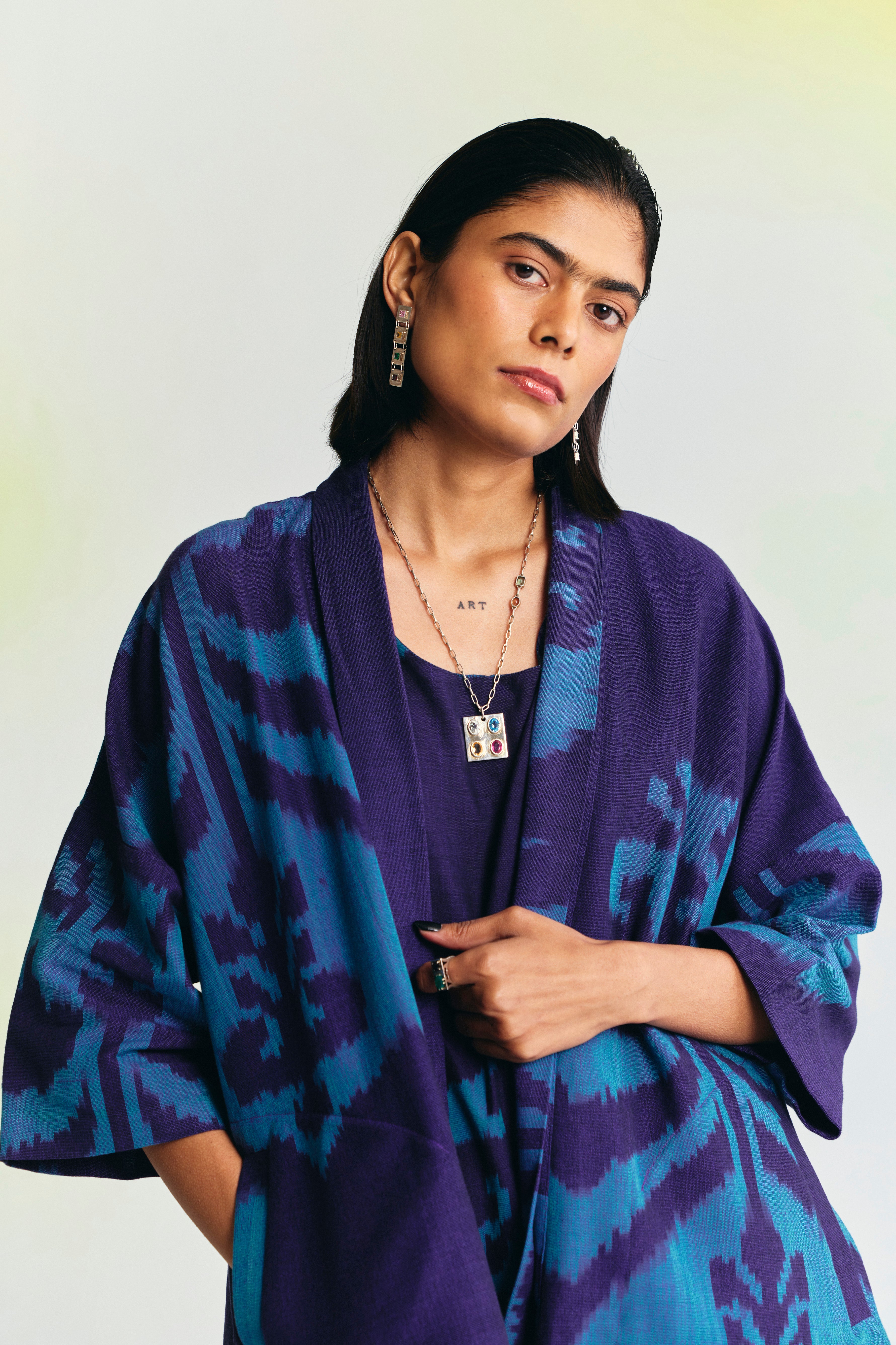 SMALT KIMONO