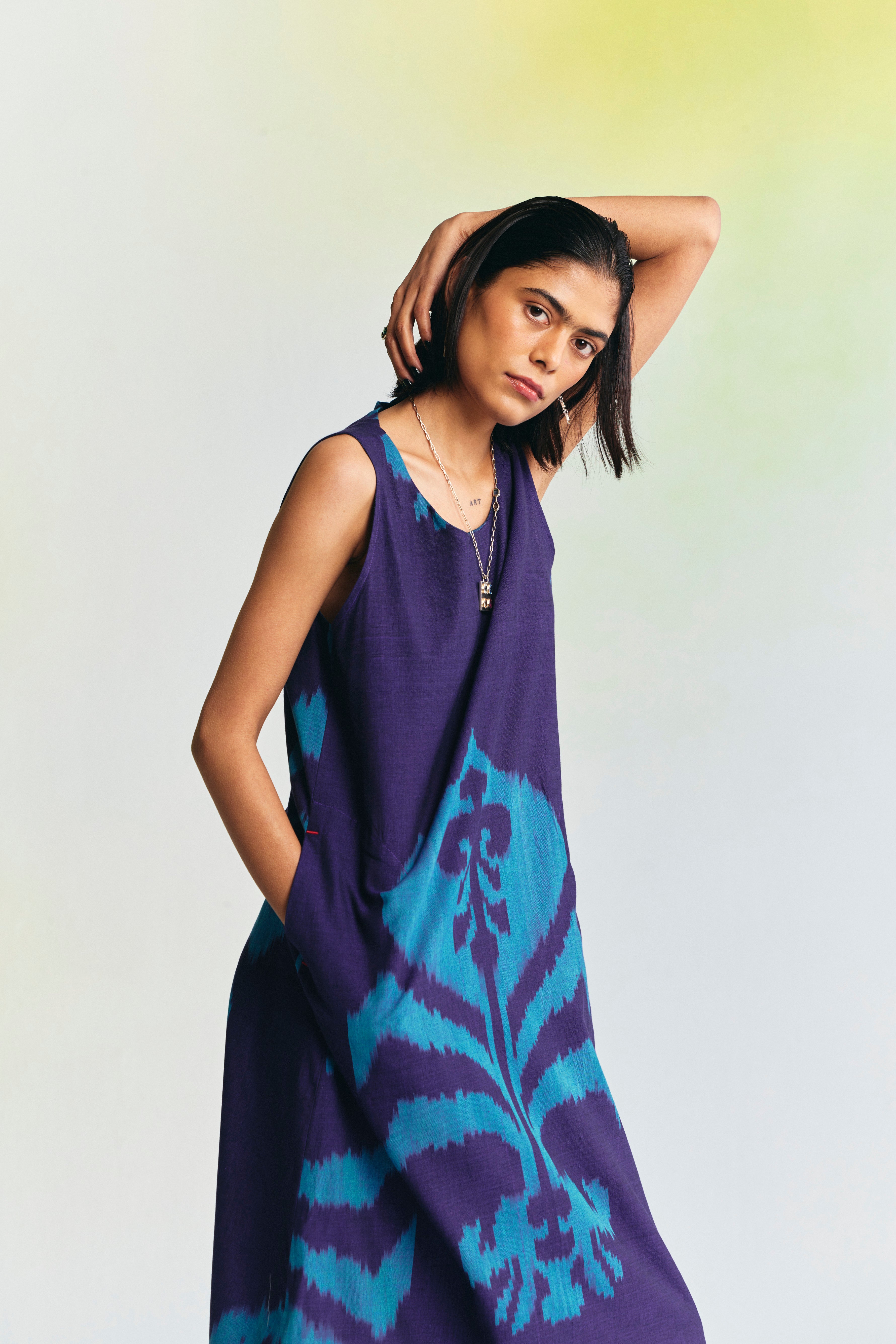 SMALT SLEVELESS DRESS