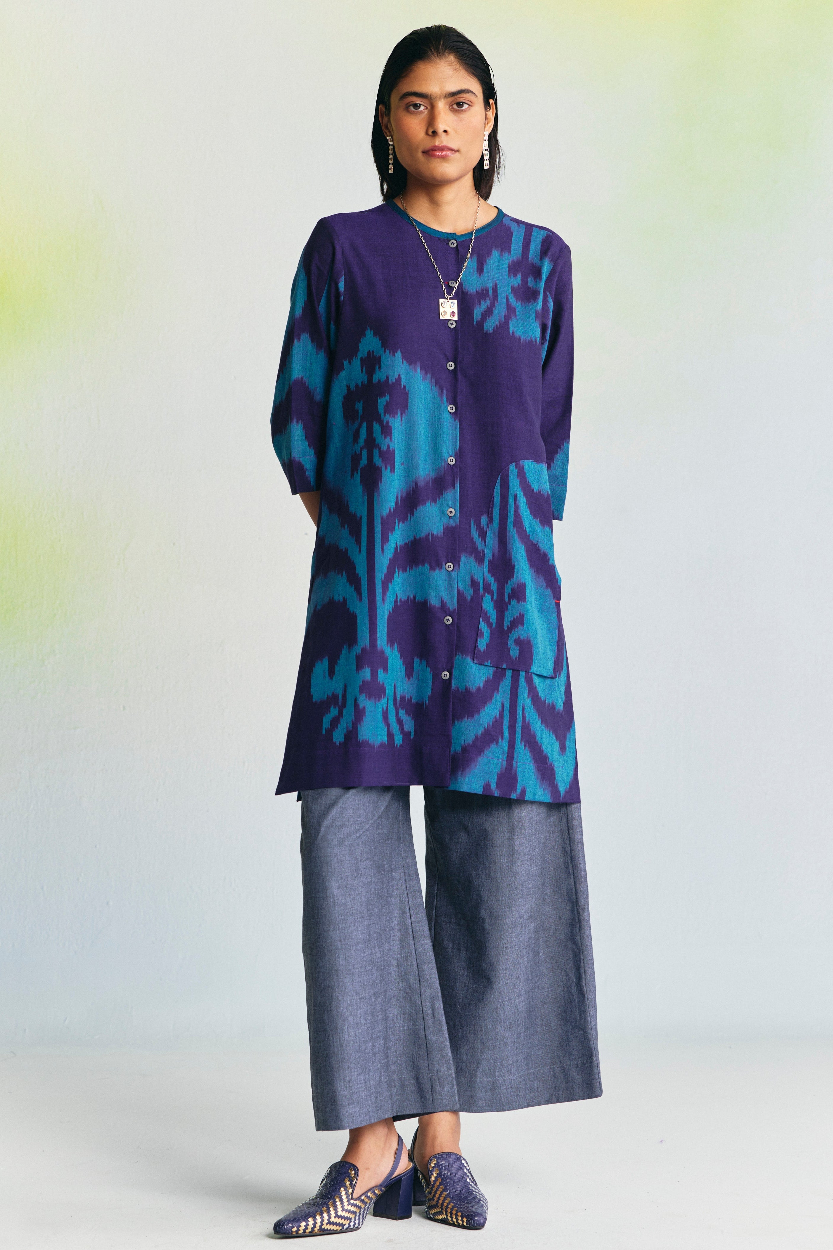 SMALT LONG TUNIC CO-ORD