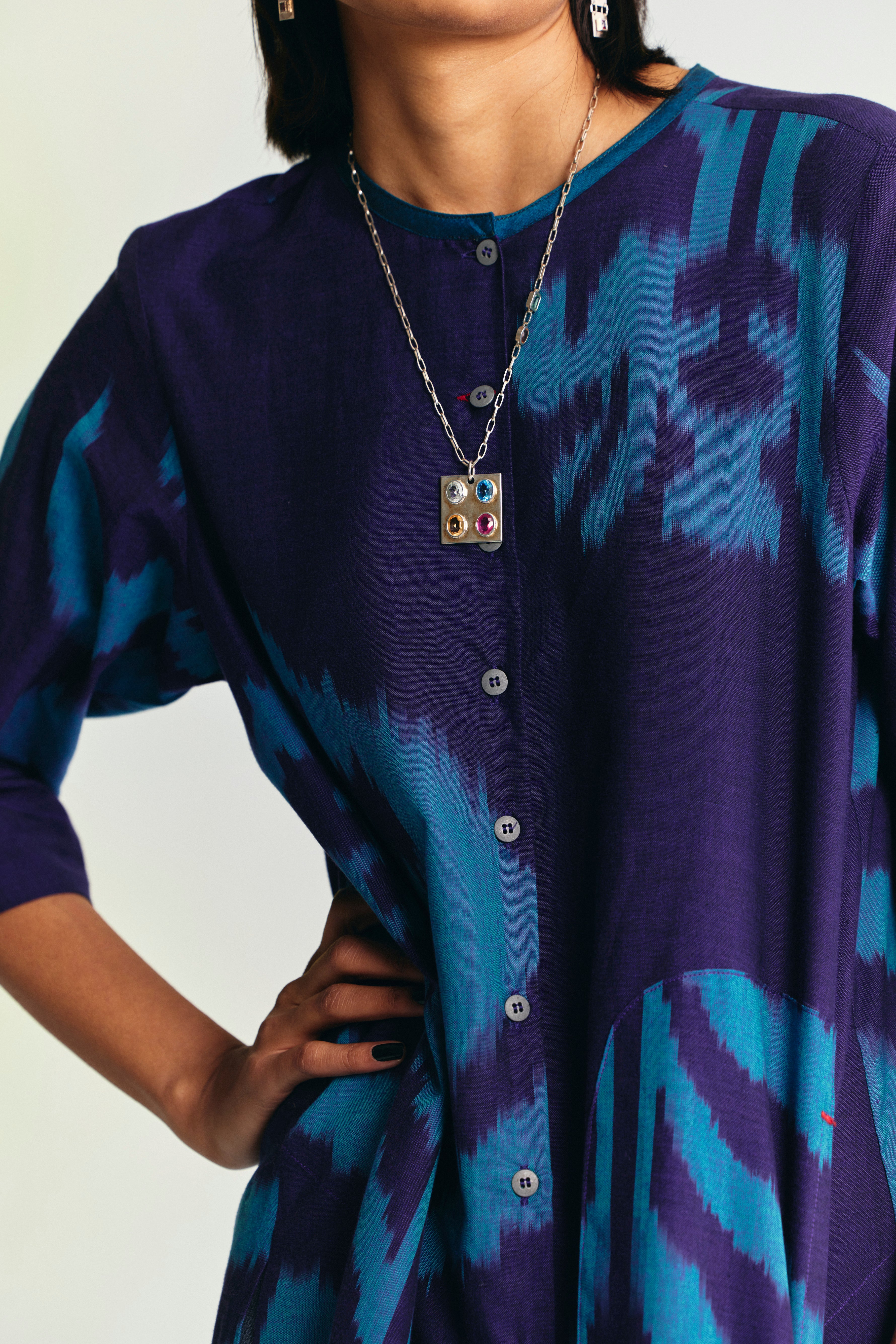 SMALT LONG TUNIC CO-ORD