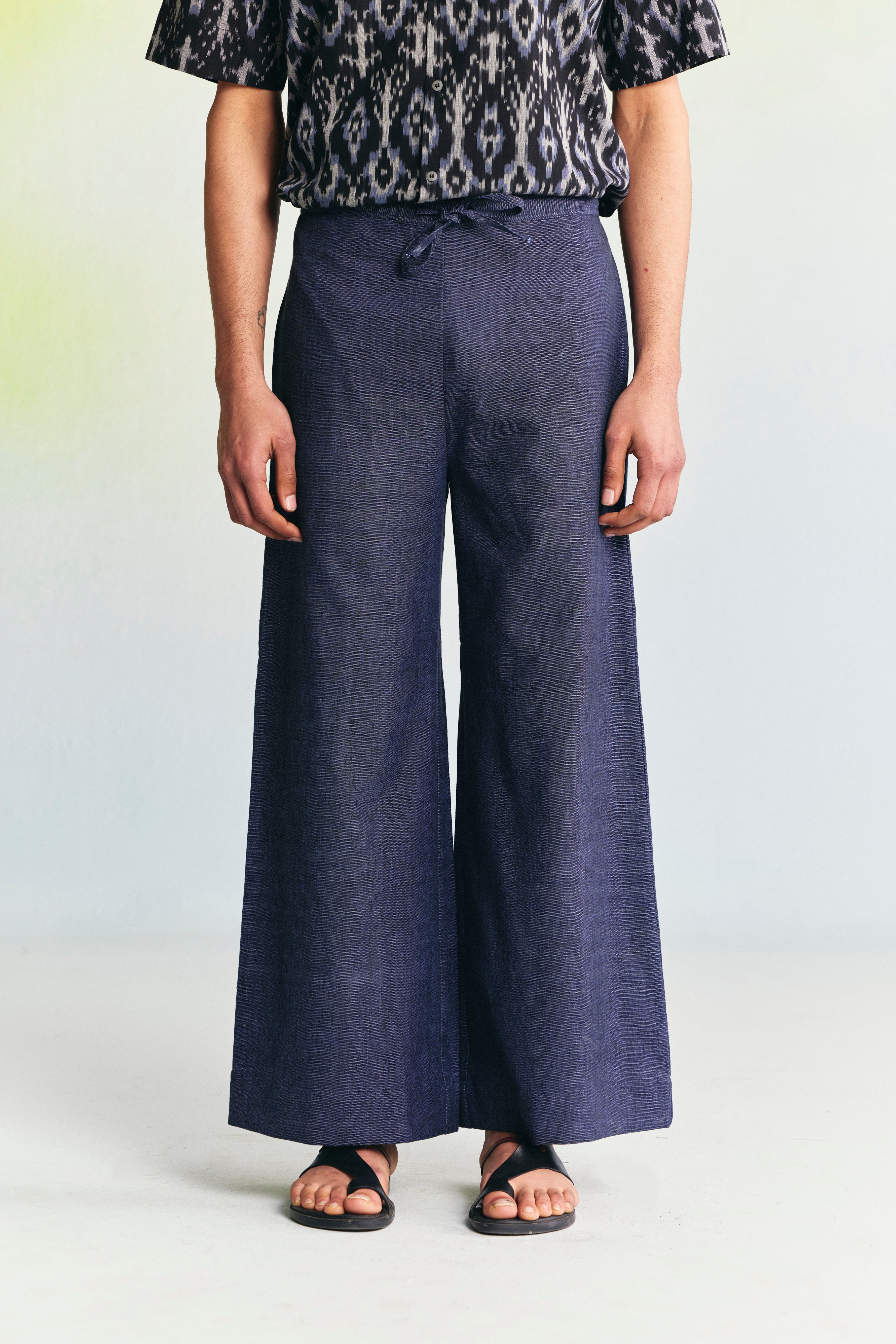 INK WIDE-LEG TROUSER