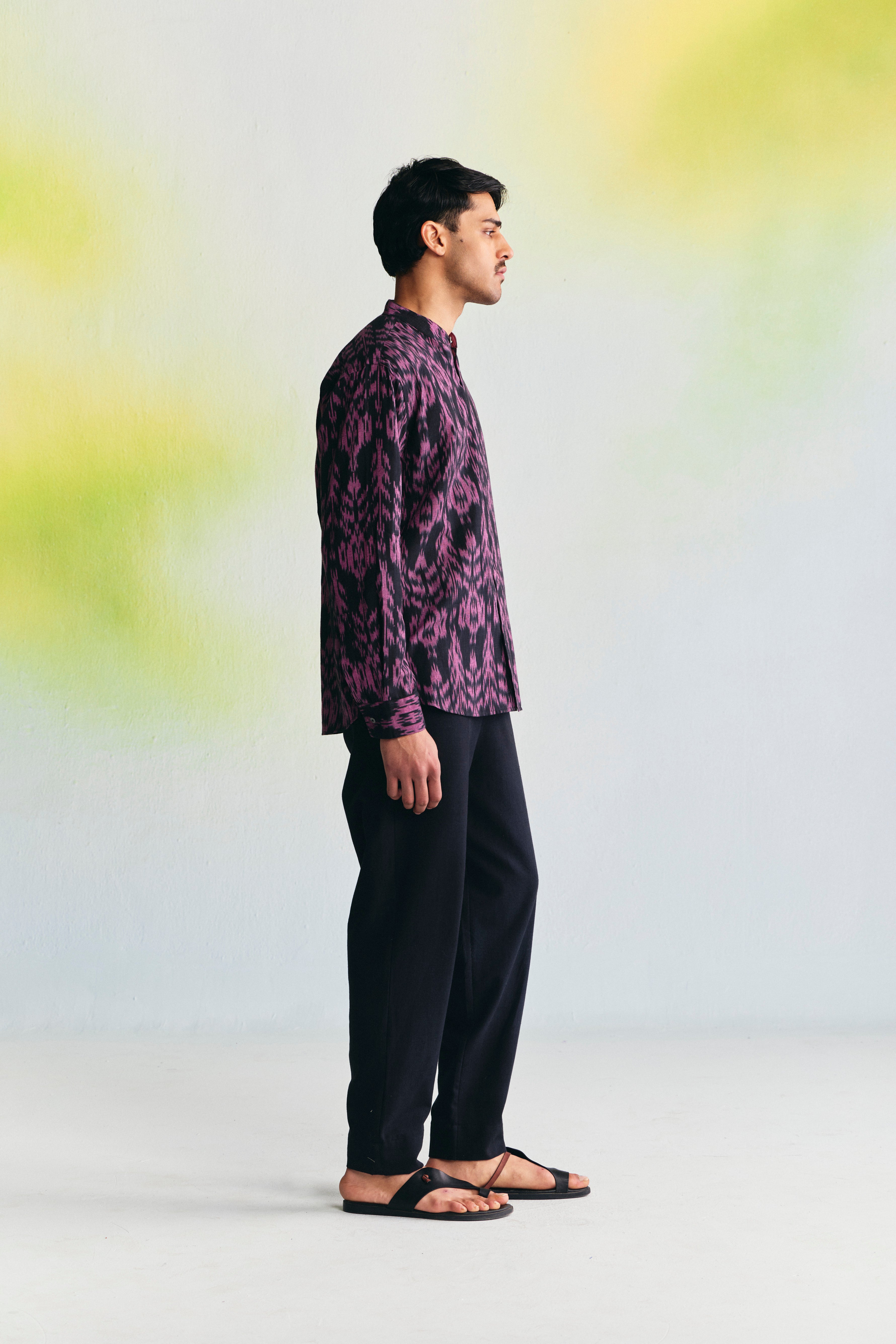NOMAD BAND COLLAR SHIRT