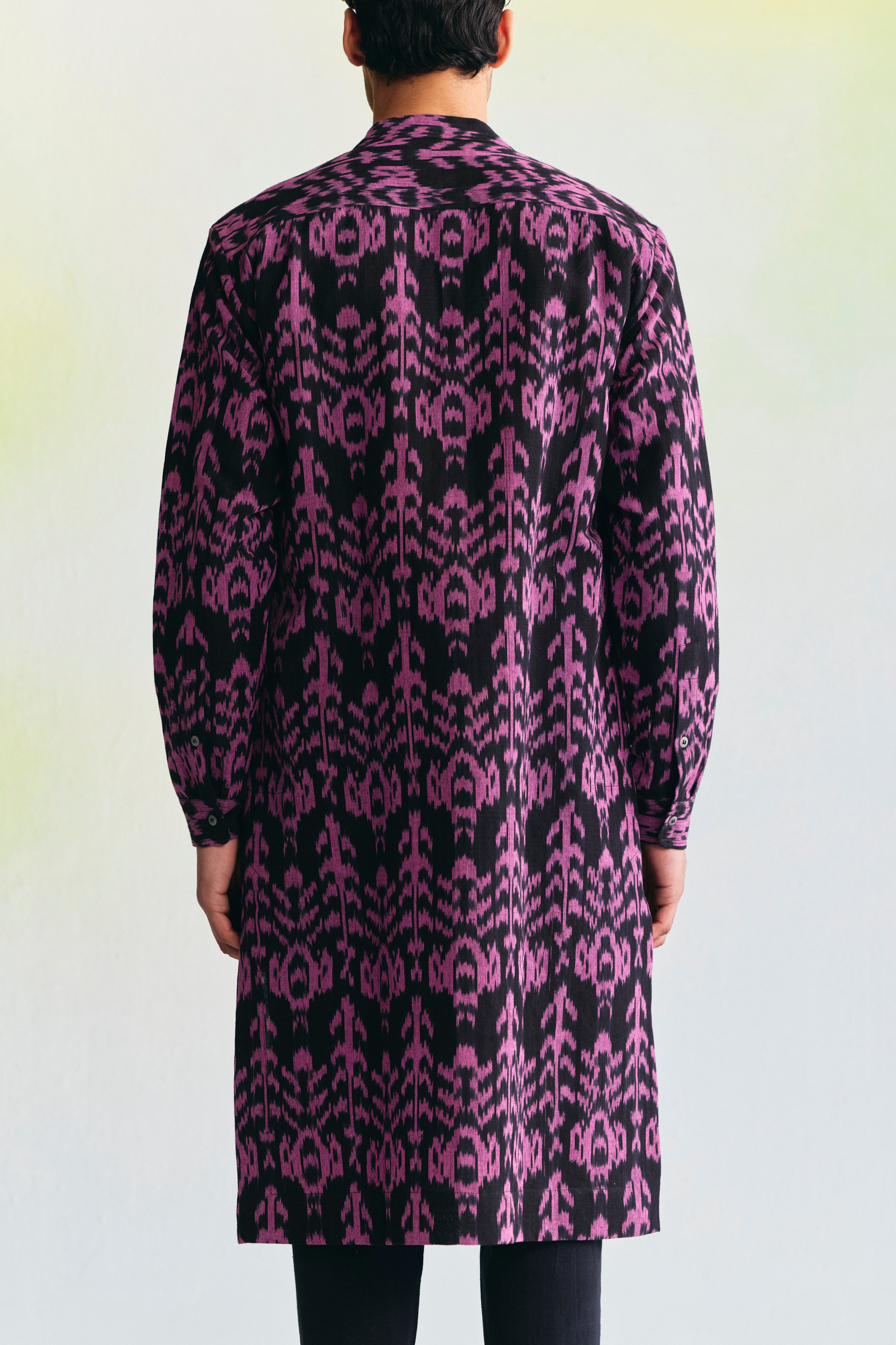 NOMAD LINEN SLIM FIT KURTA