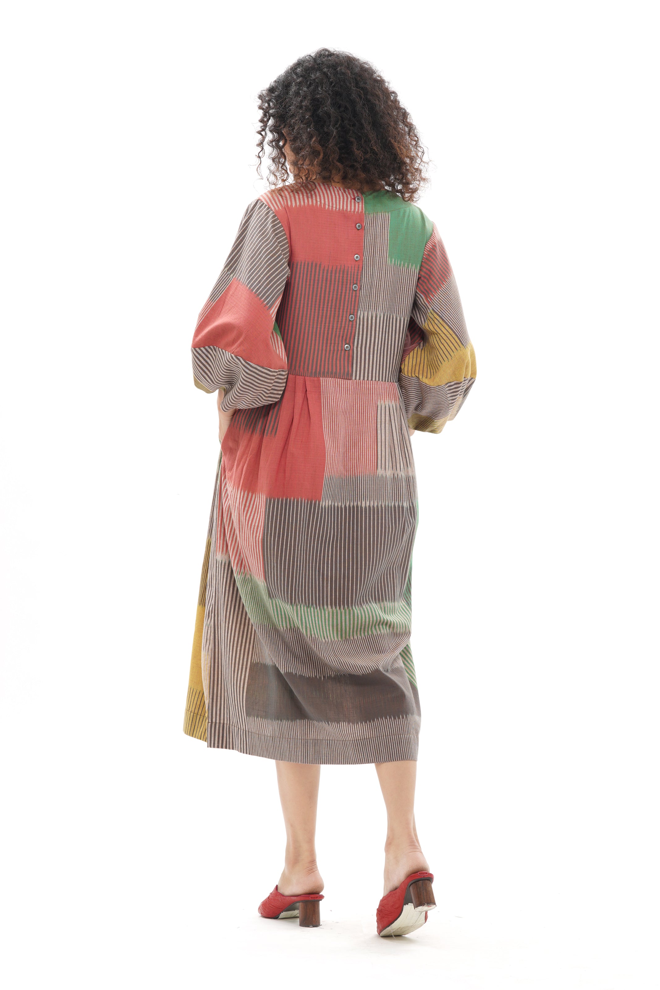 OCHA LANTERN SLEEVE MAXI