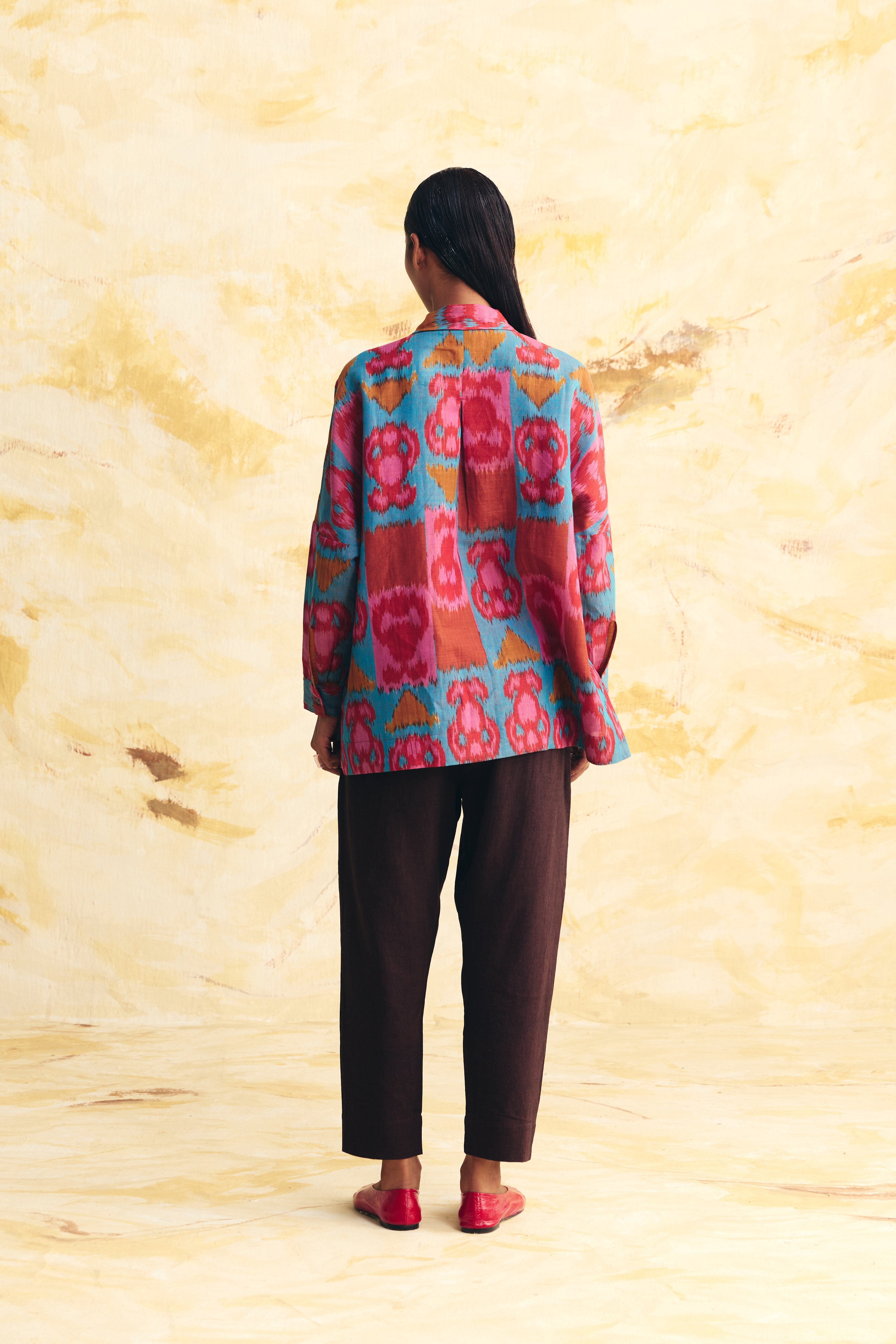 INERTIA LINEN RELAXED SHIRT