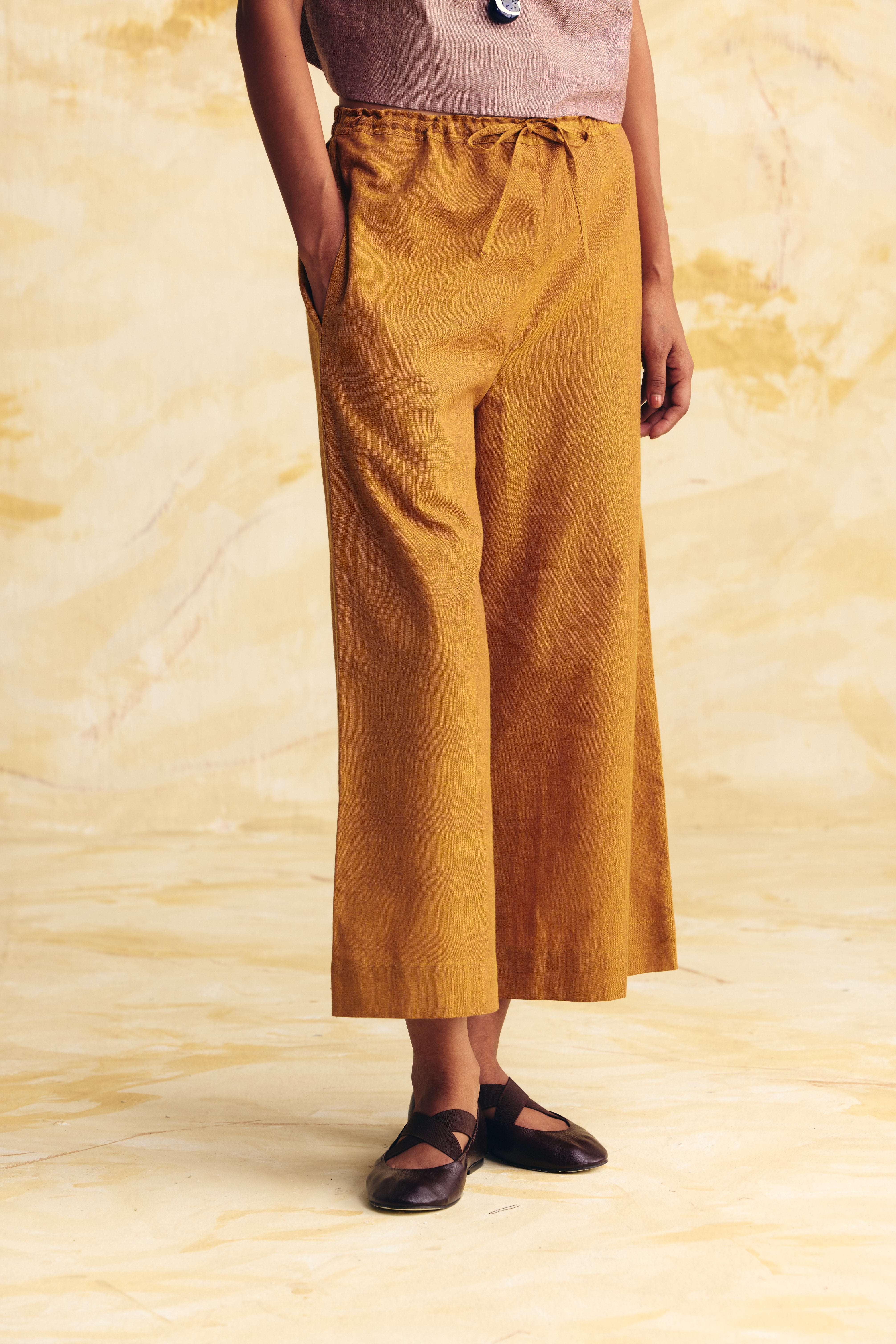 Mustard Palazzo