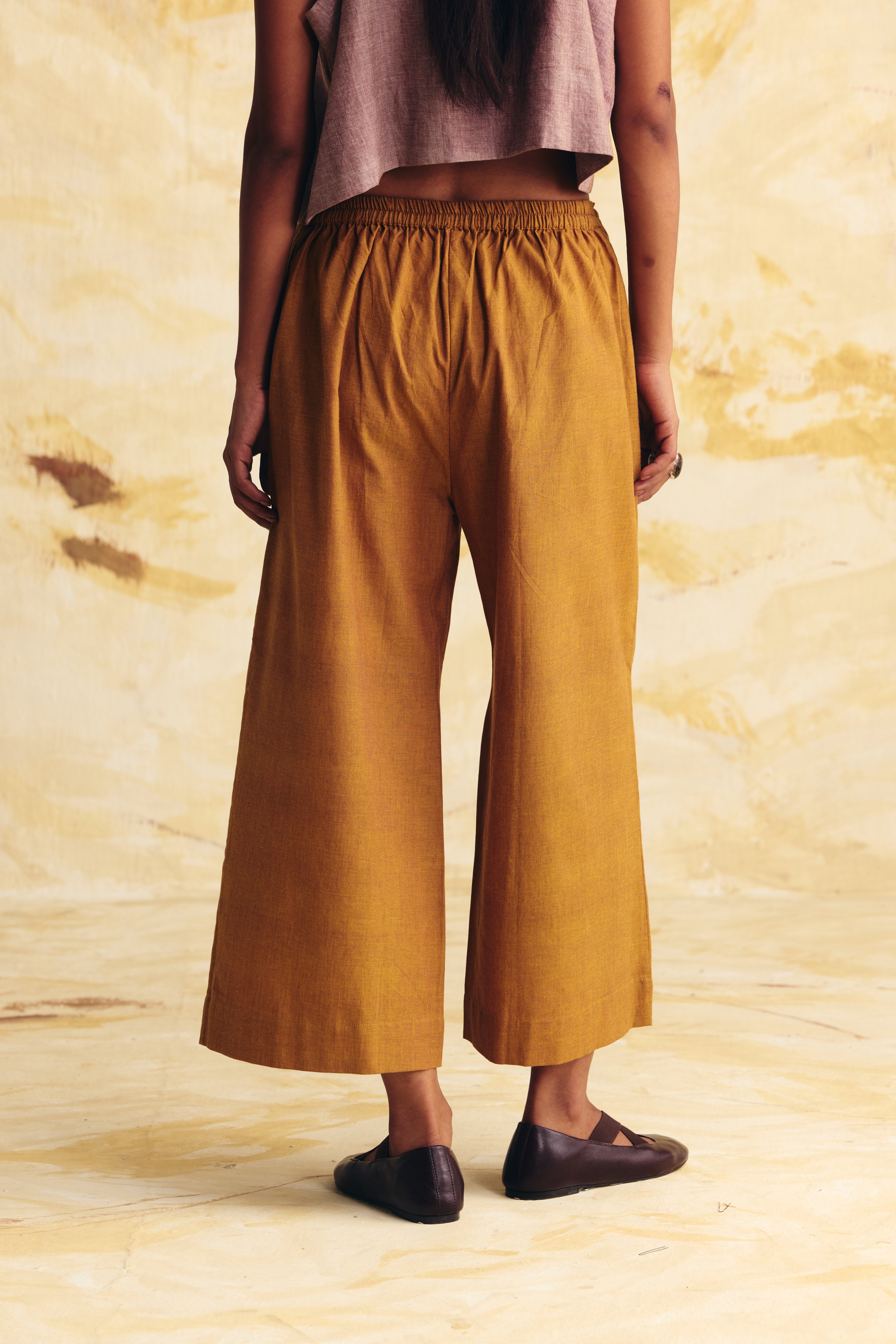Mustard Palazzo
