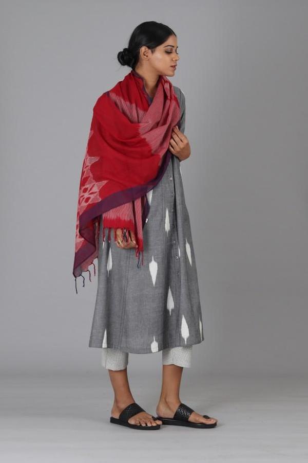 White Black Doria Capri Trouser