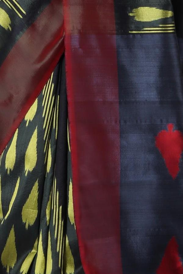 Temple Design Silk Saree