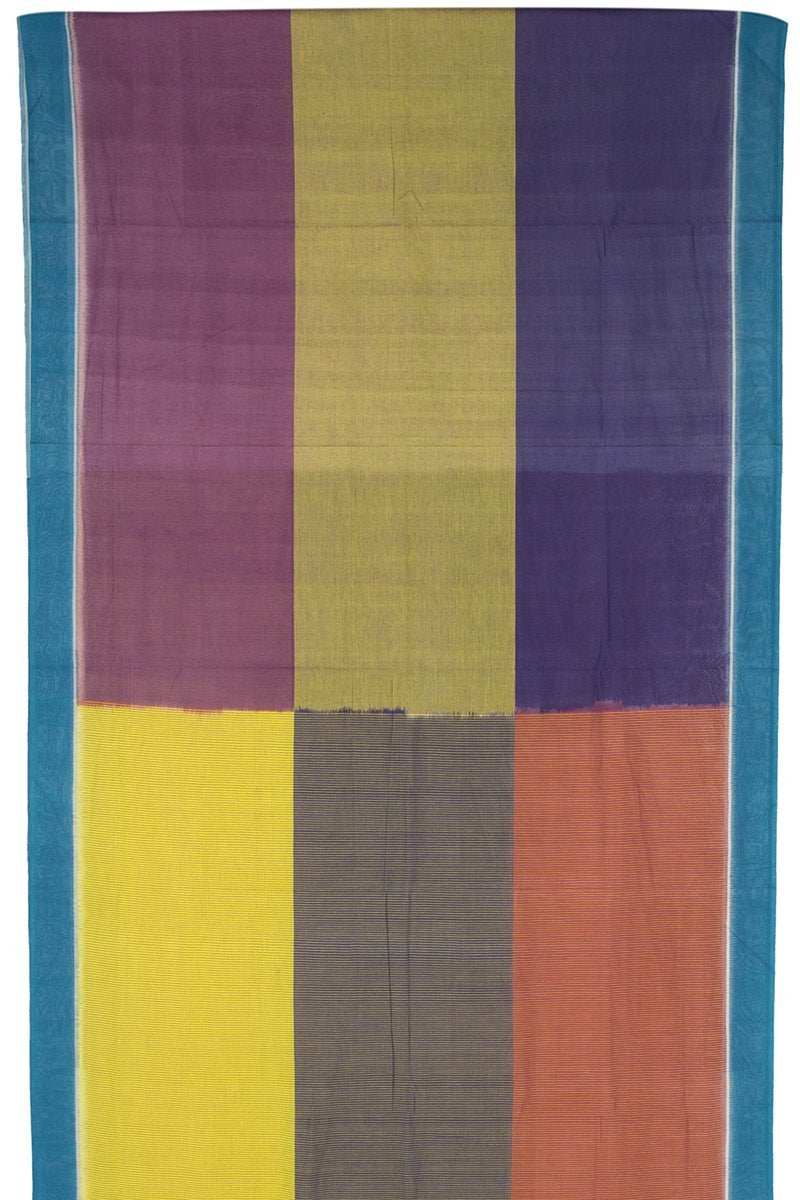 Multi Colour Cotton Saree