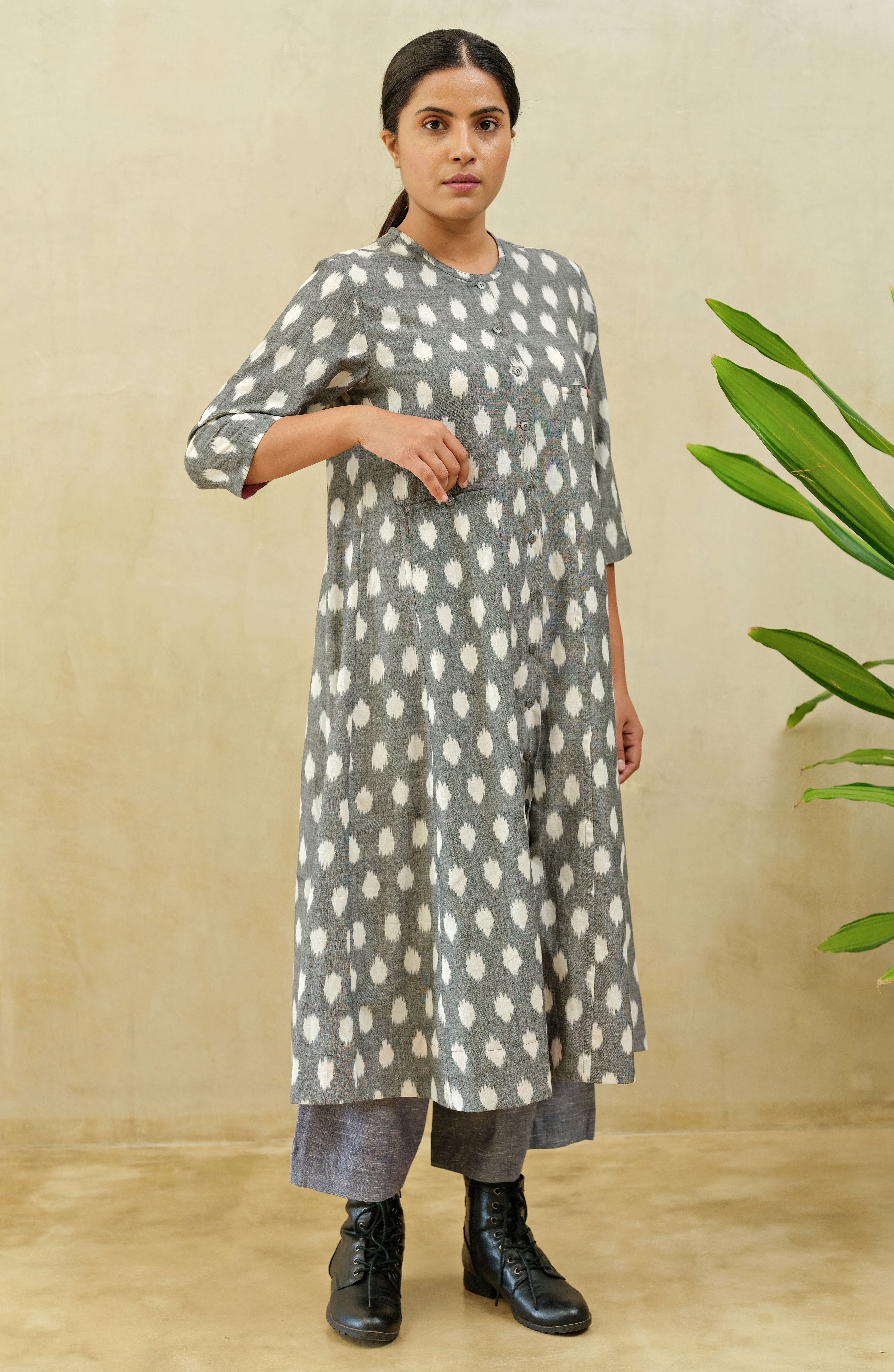 Cornsnow Button Down Dress