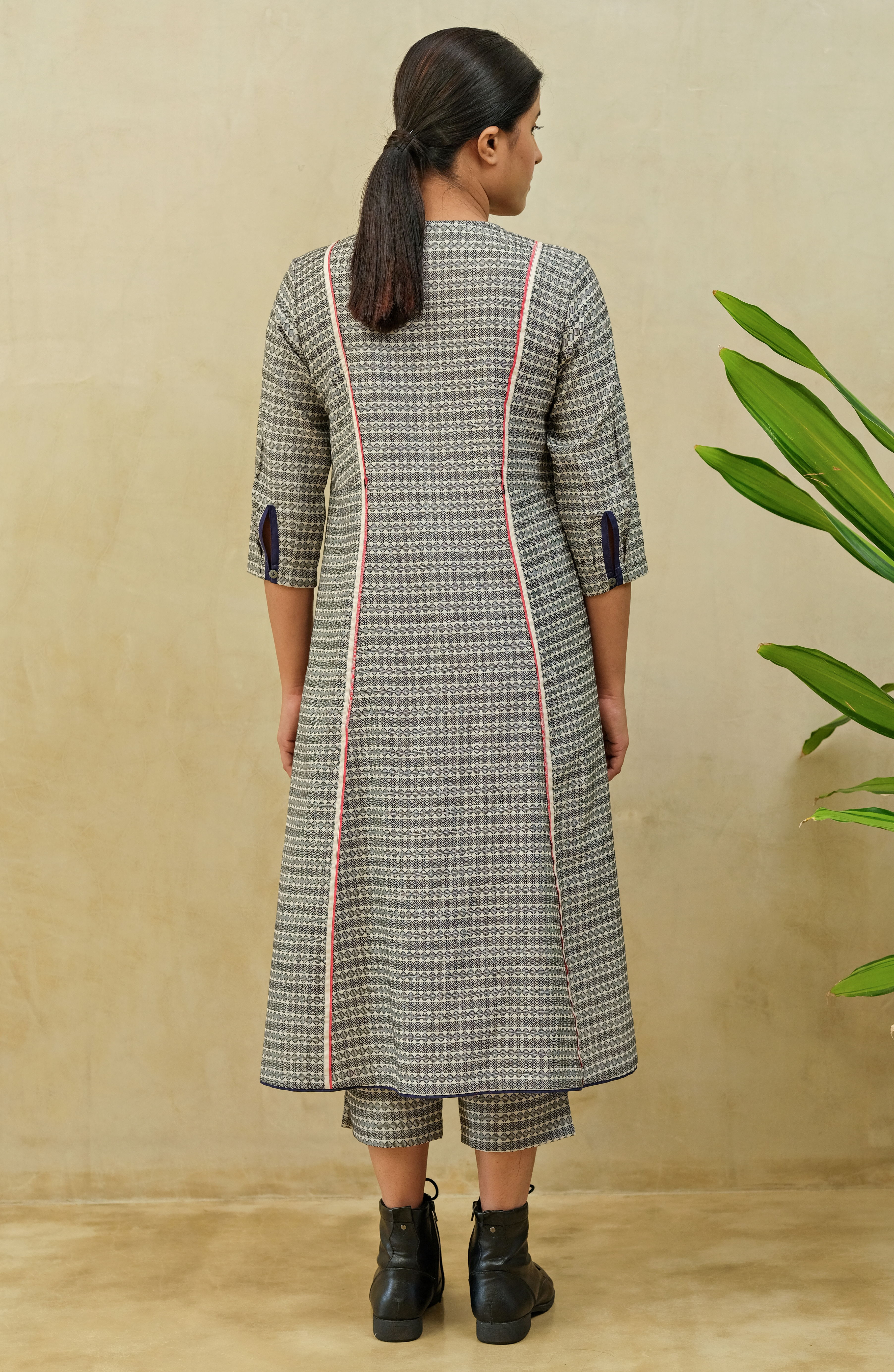 Iced Glaze Button Down Dress