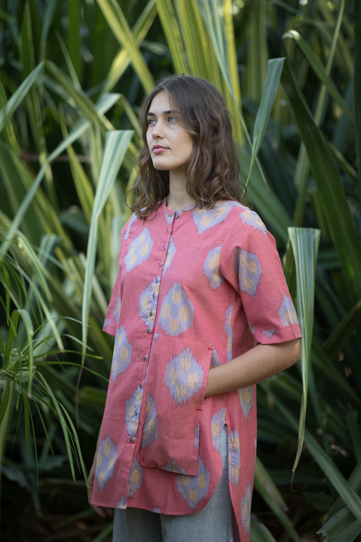 Punch Circle Tunic Top