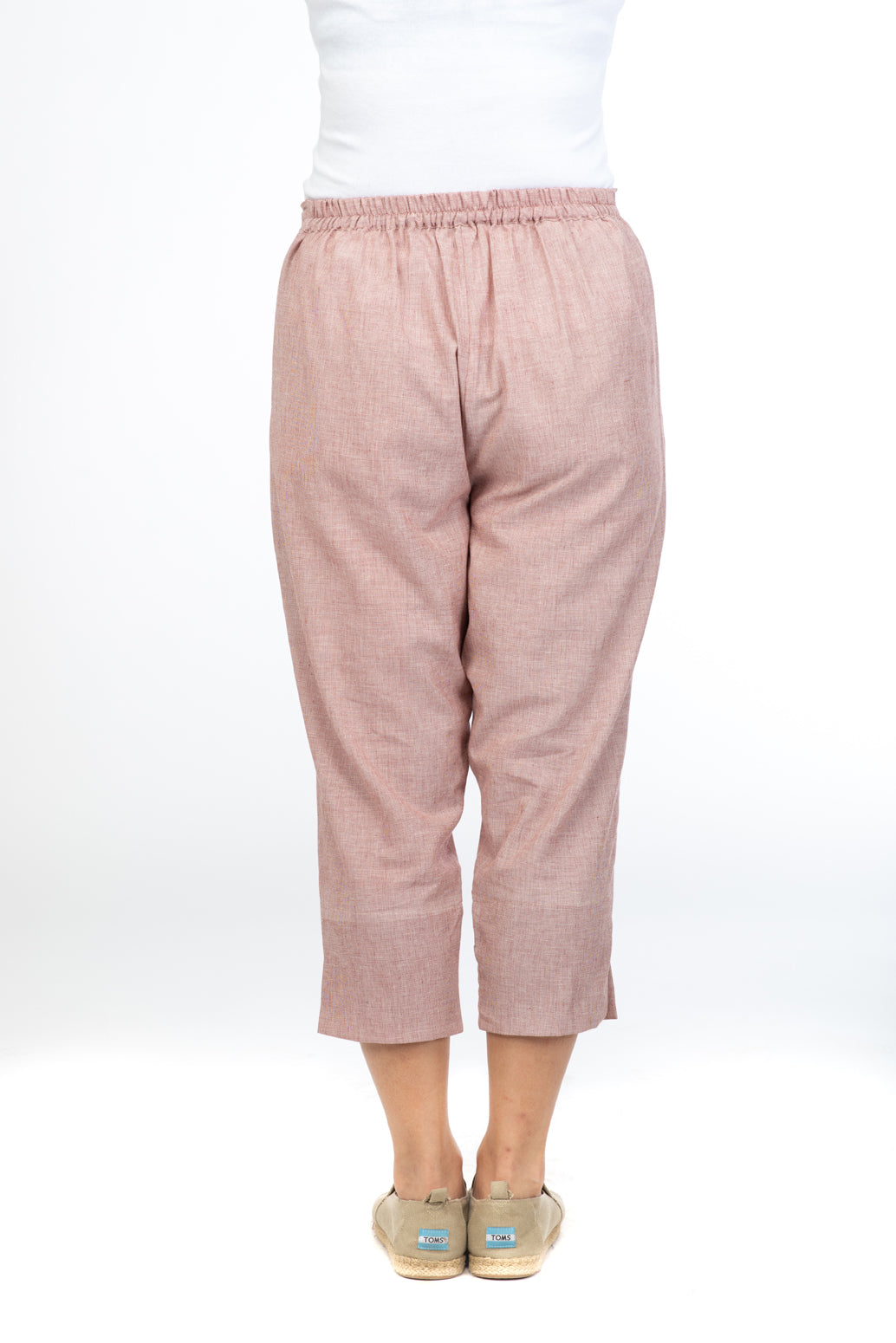 Red Kismis Capri Trousers