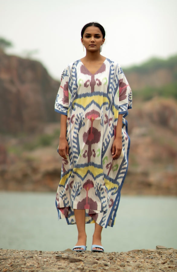 Limestone Long Kaftan