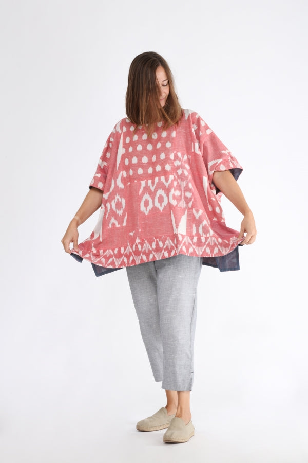 Red Echo Rectangular Top