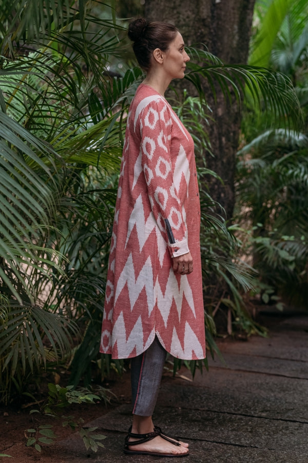 Bustle Open Long Jacket