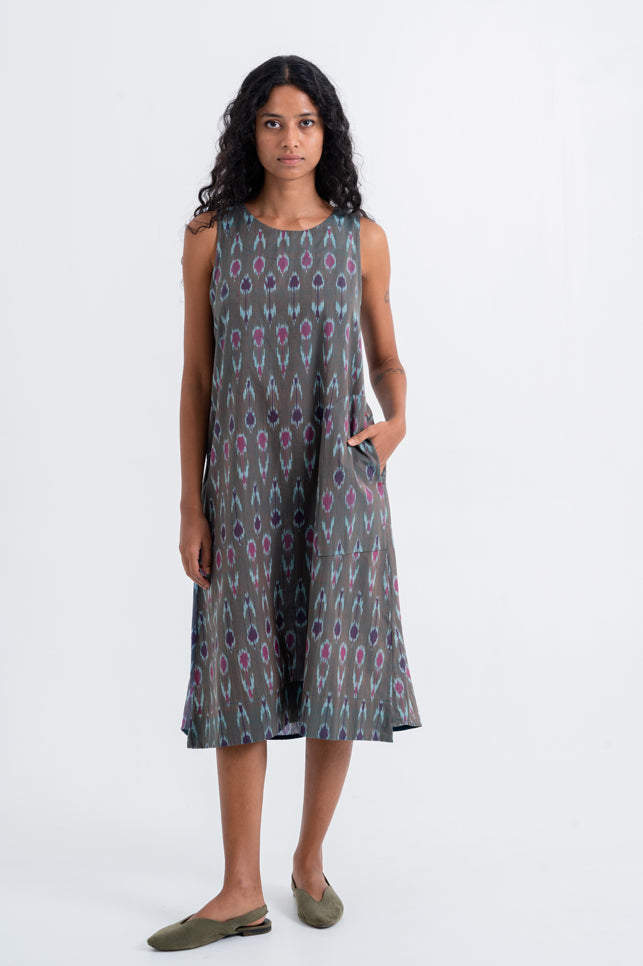 Oregano Sleeveless Shift