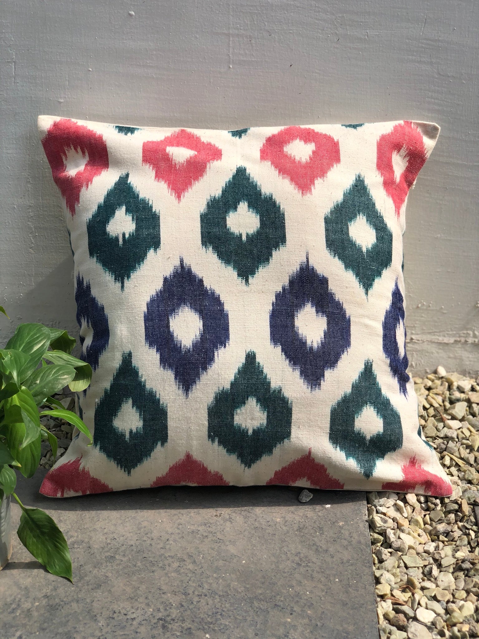 Overall Multicolor Drop Cushion