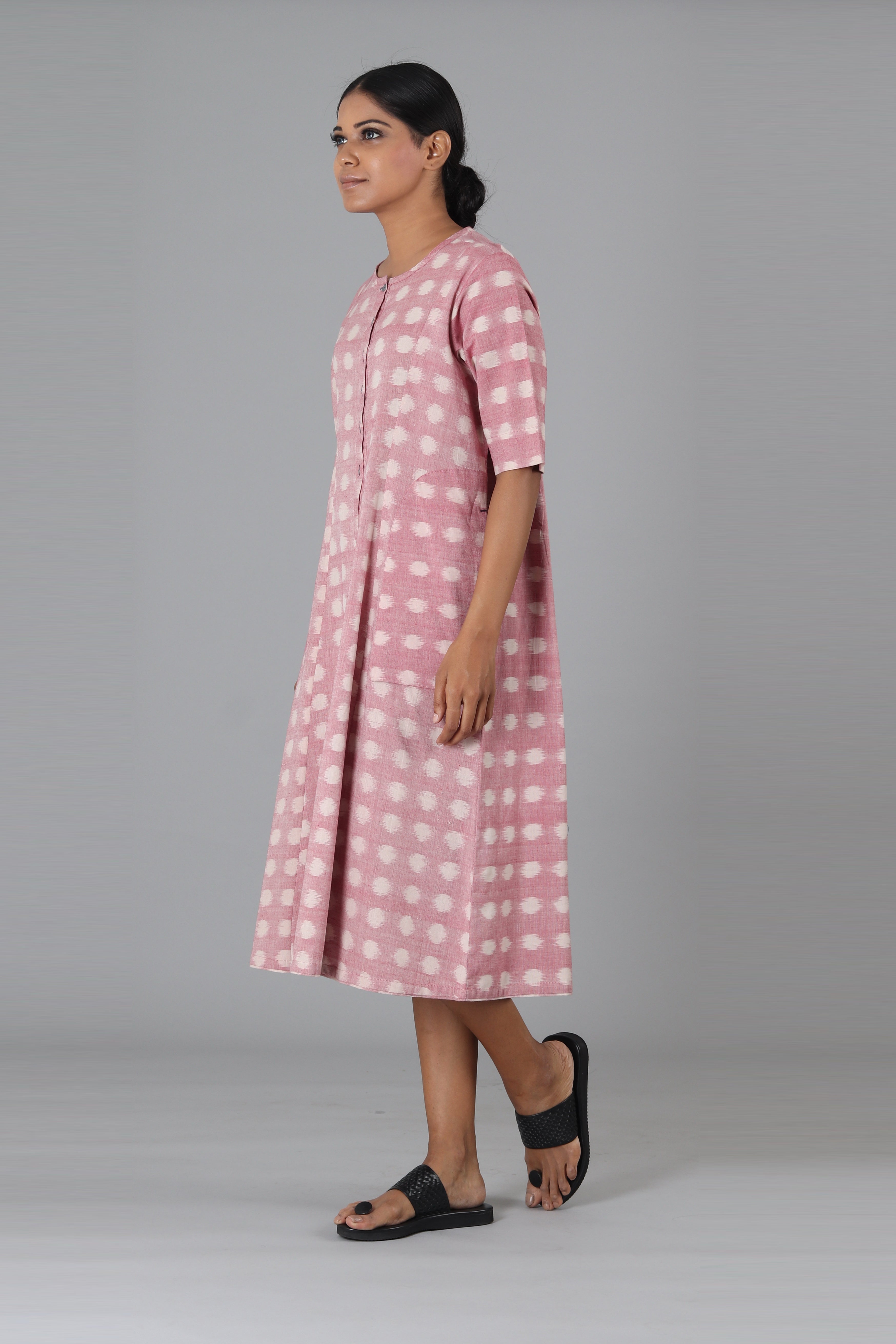 Pink Polka Dress