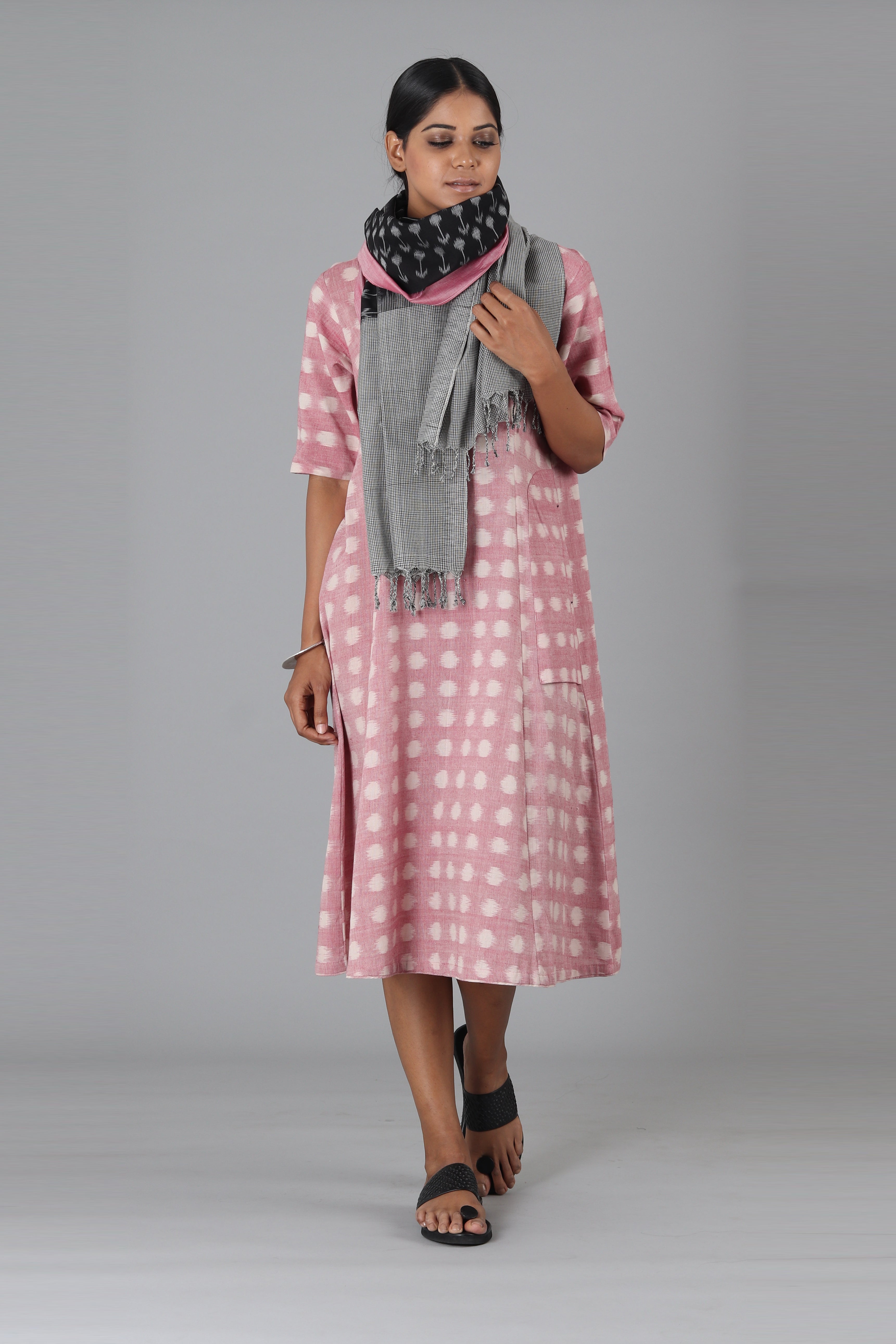 Pink Polka Dress
