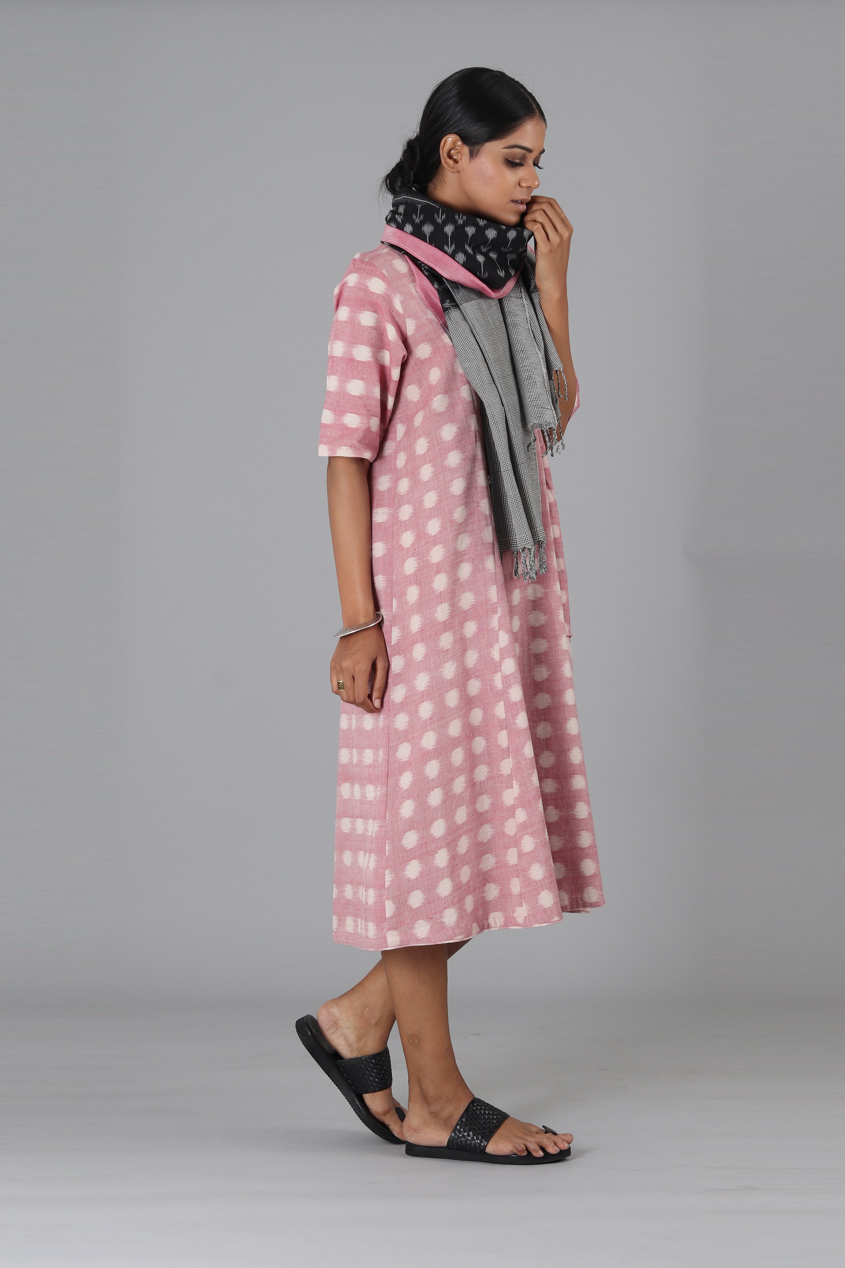 Pink Polka Dress