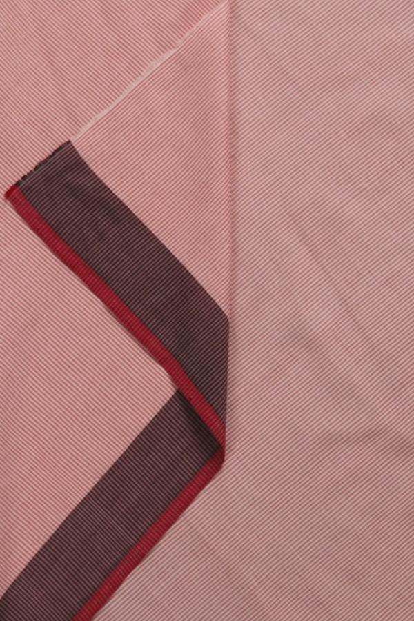 Plum Circle Cotton Saree