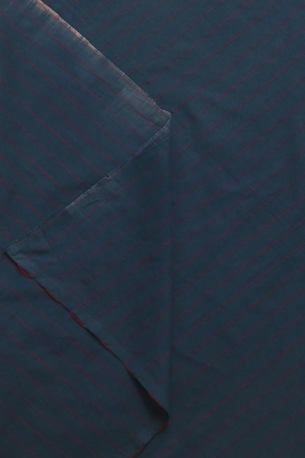 Red Small Oval Cotton Saree