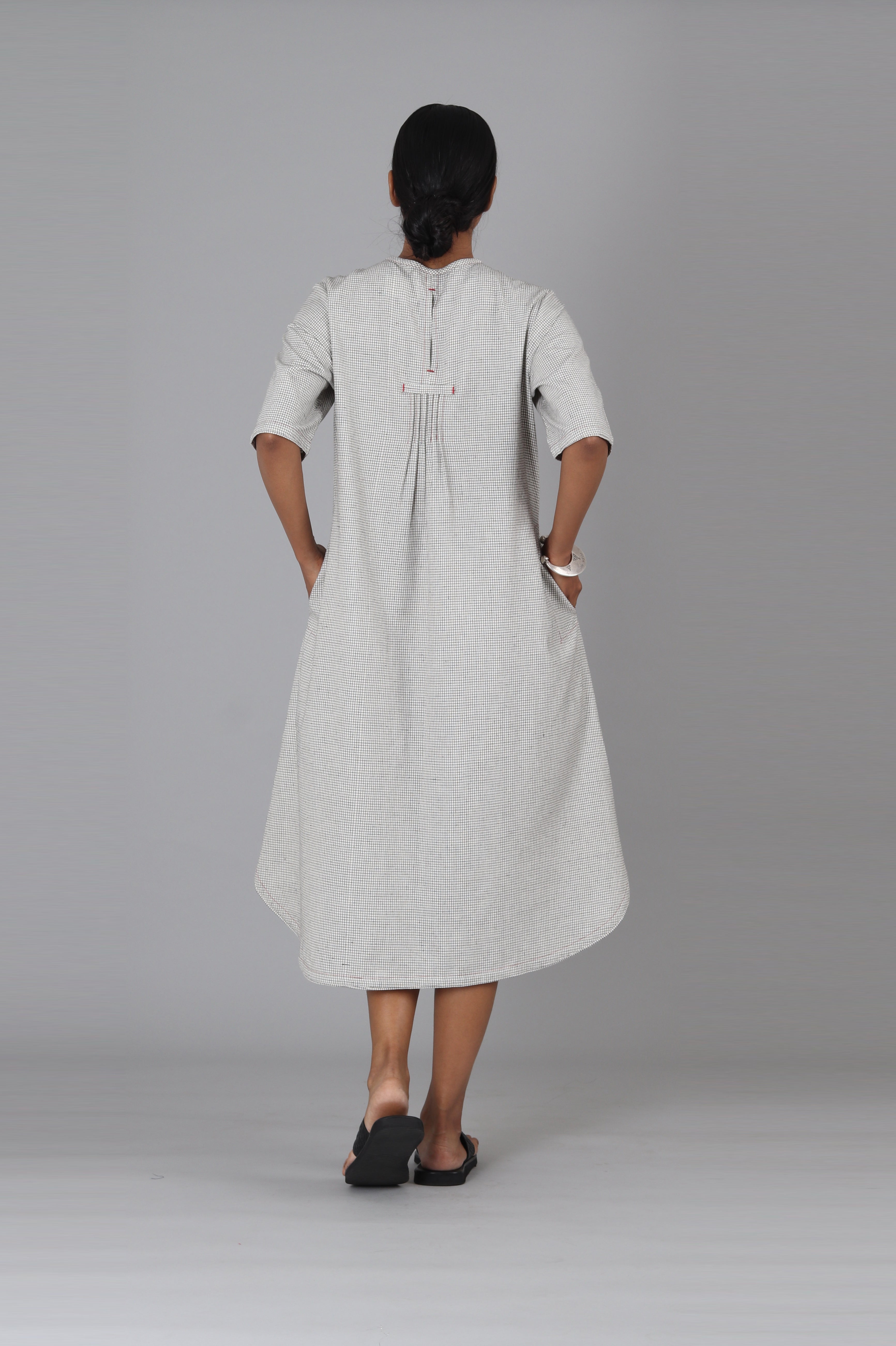 White Doria Open Long Jacket