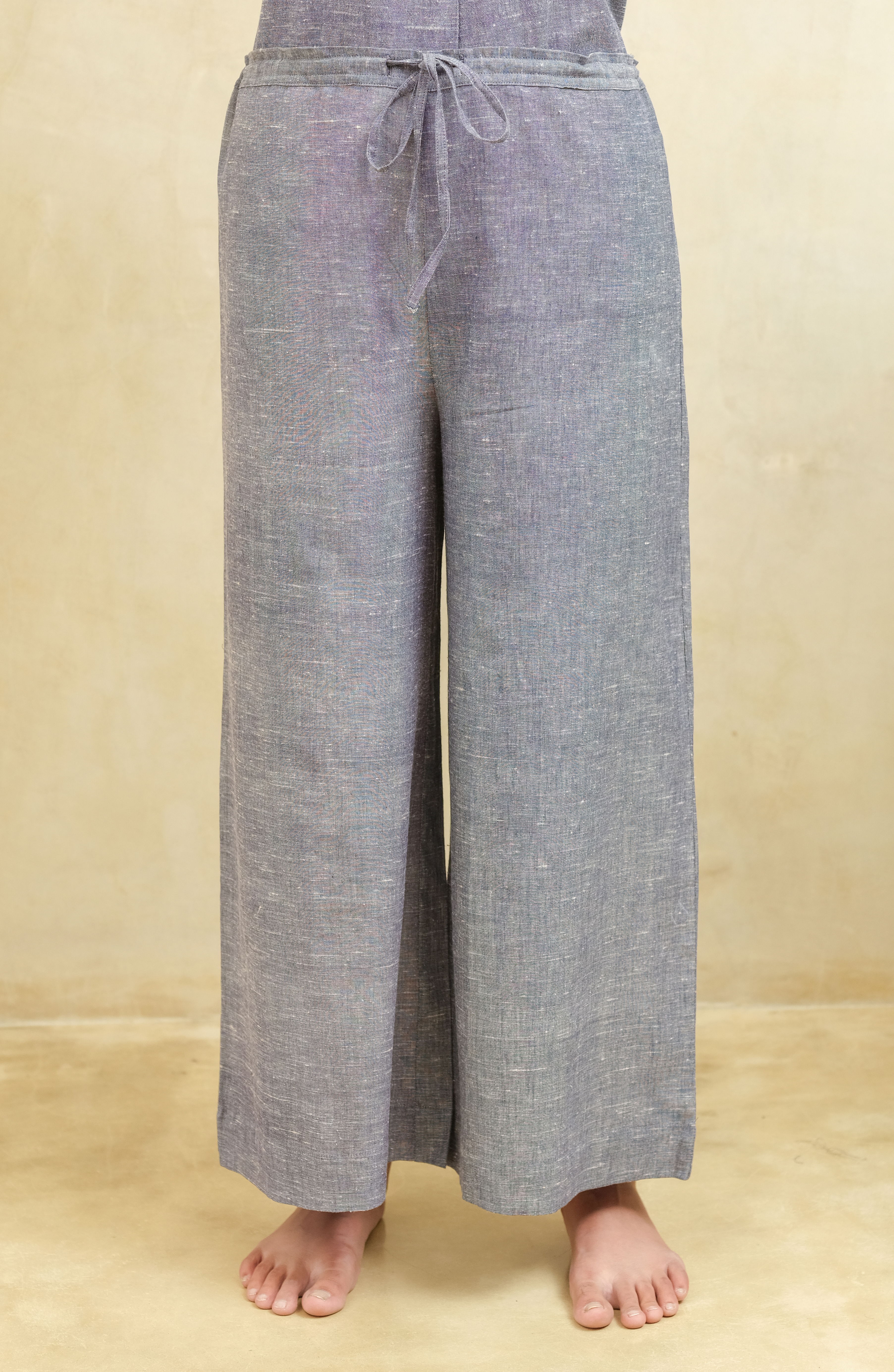 Glacial Grey Palazzo Pants