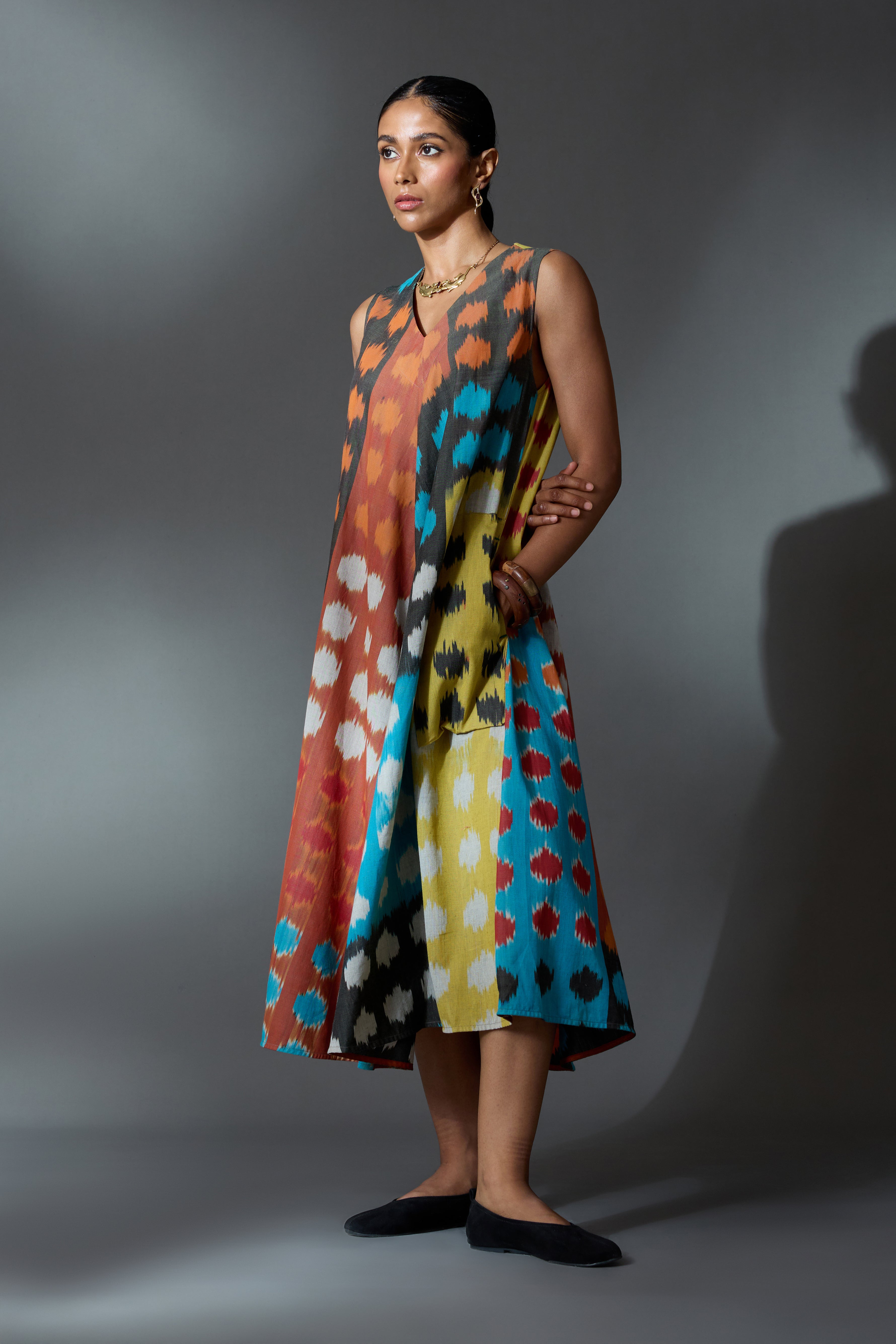ECHO SLEEVELESS BIAS DRESS