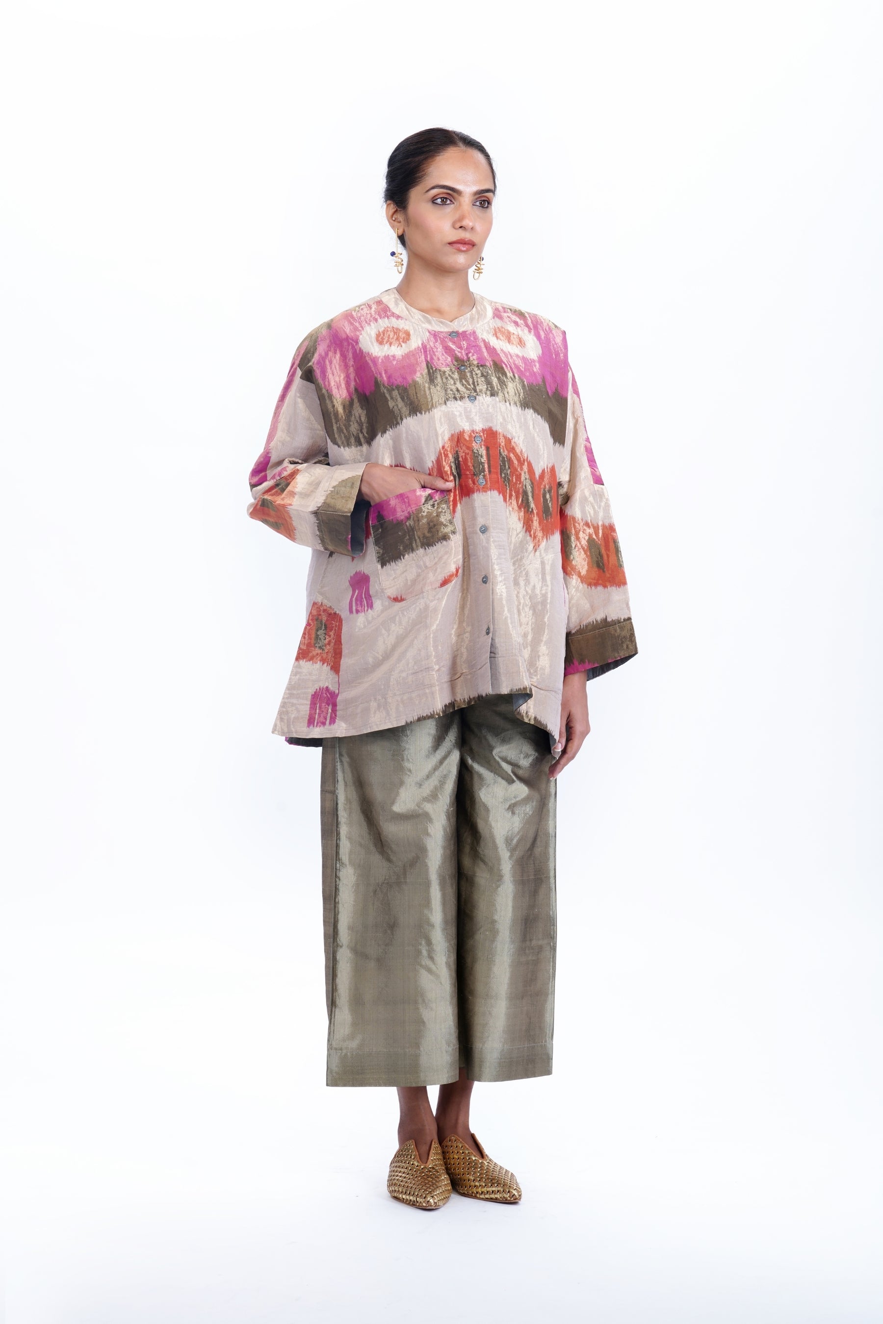 NARGIS TISSUE ANTIFIT CO-ORD