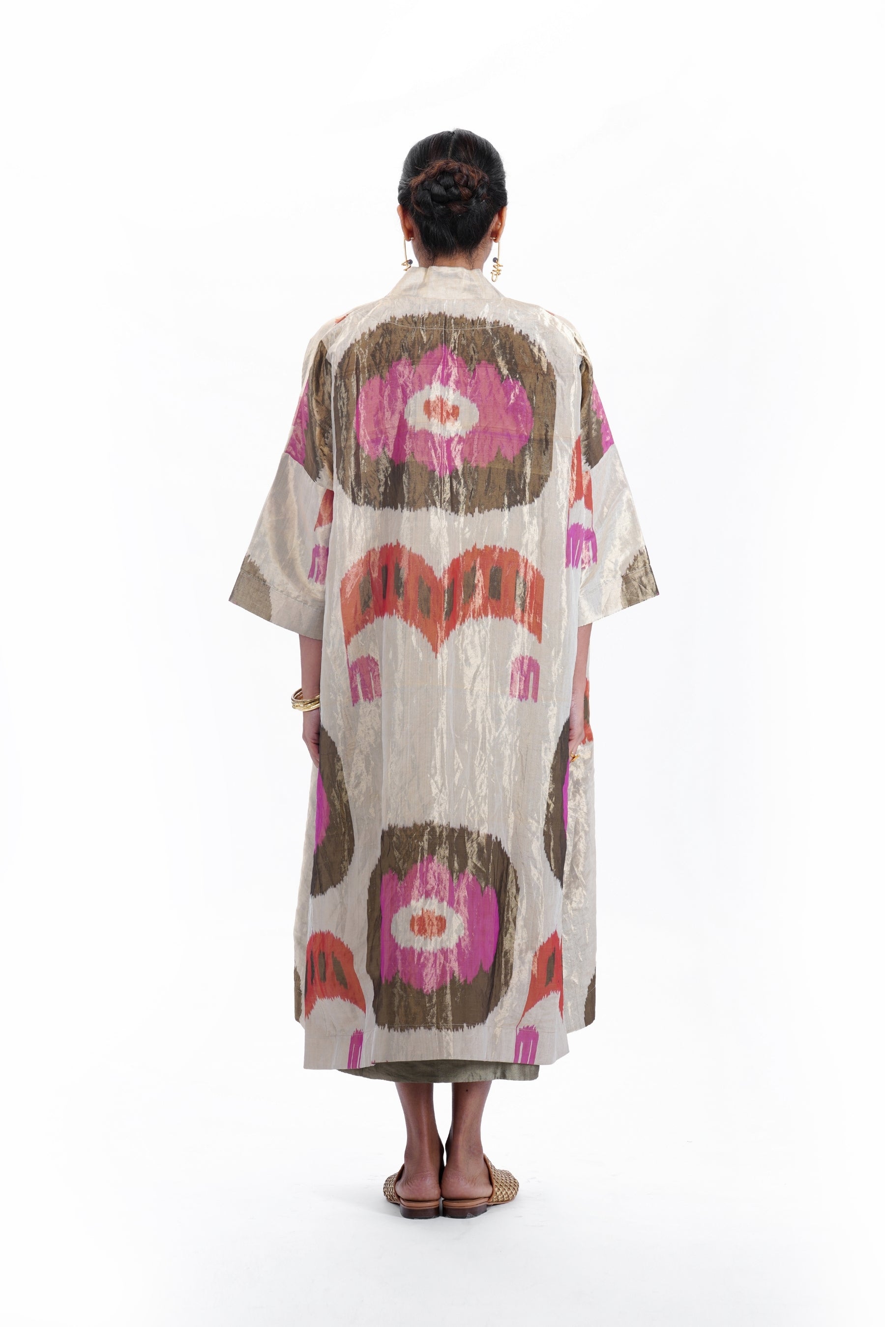 NARGIS TISSUE ANTIFIT OVERLAY CO-ORD