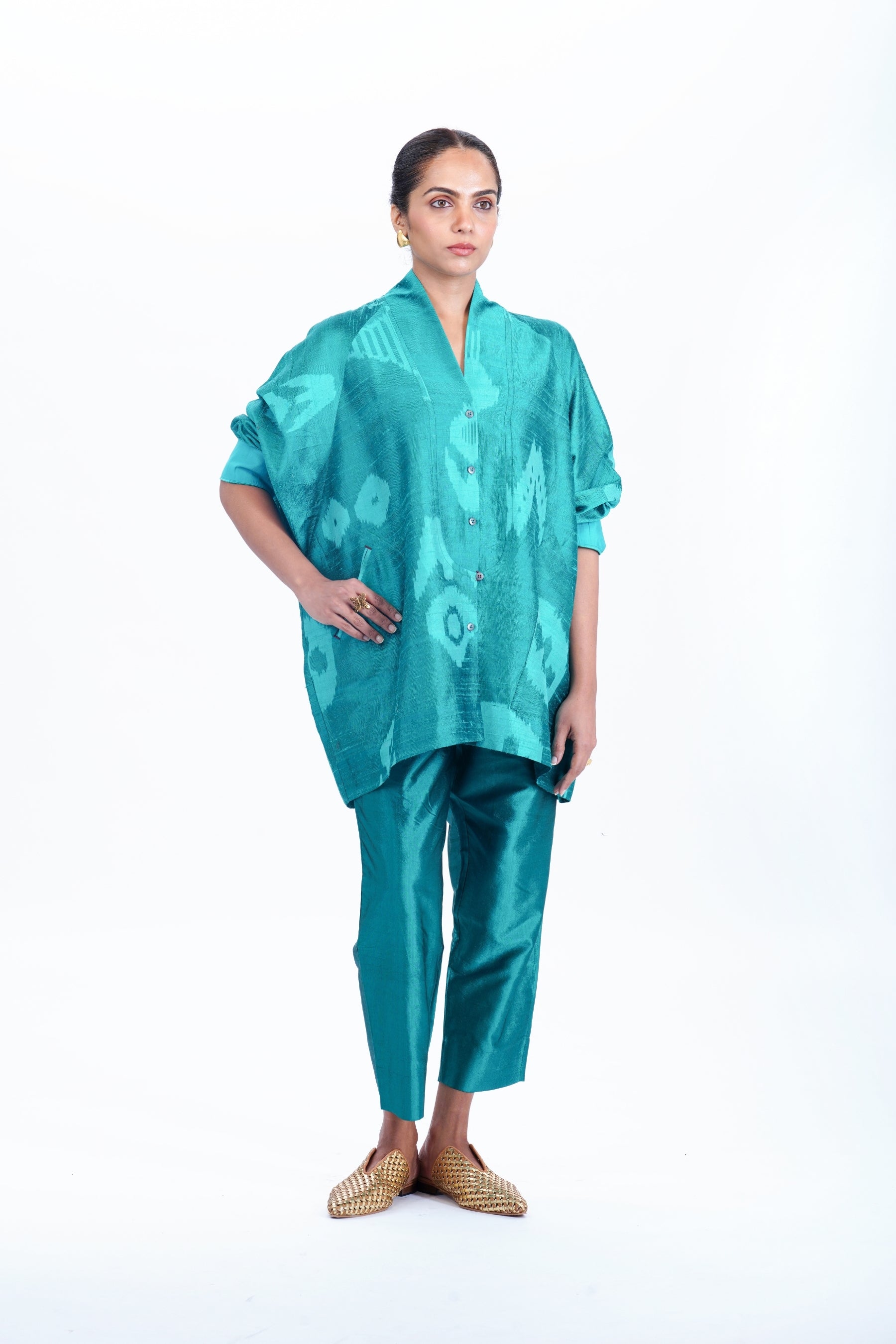 TURQUOISE ANTIFIT CO-ORD