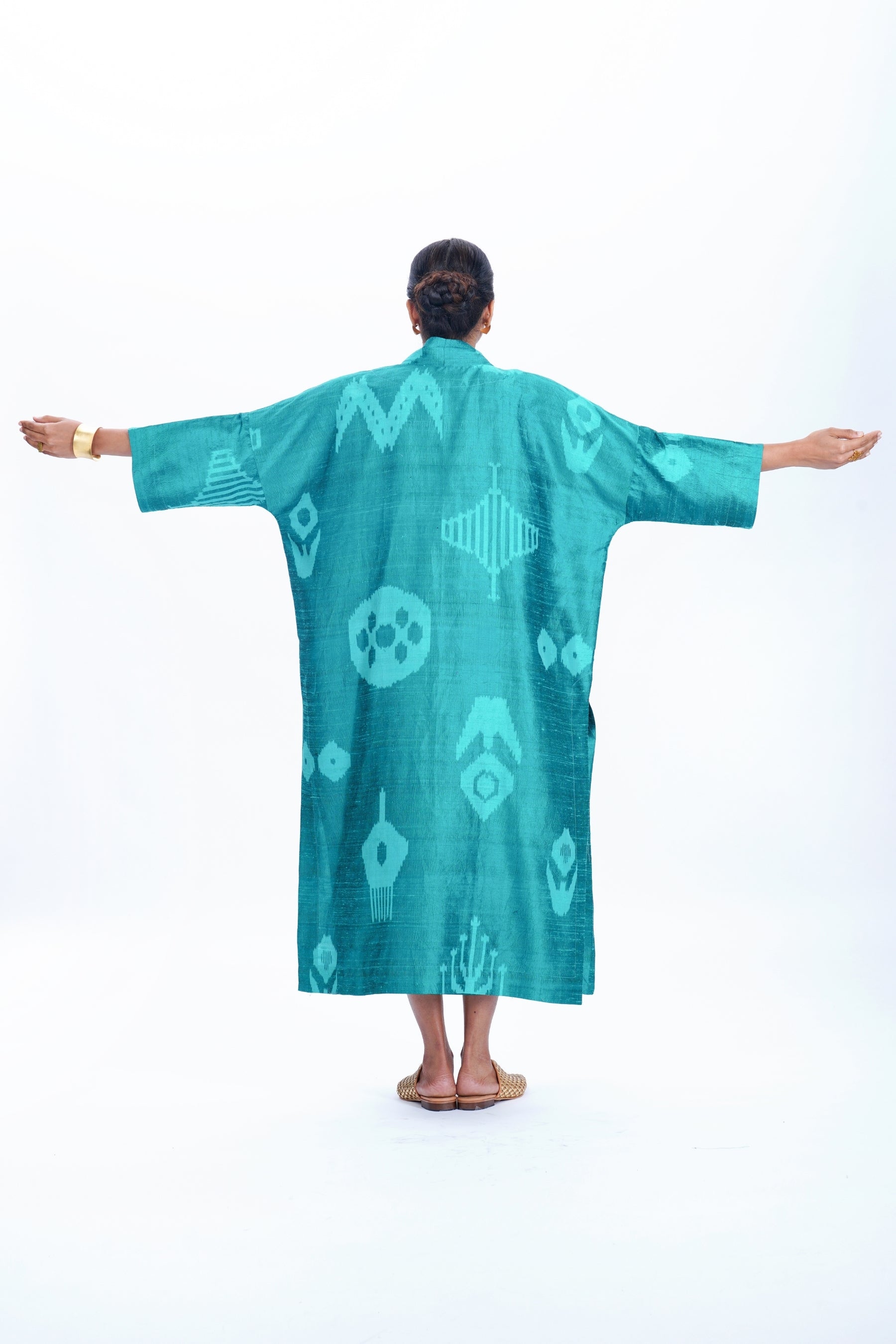 TURQUOISE ANTIFIT OVERLAY CO-ORD